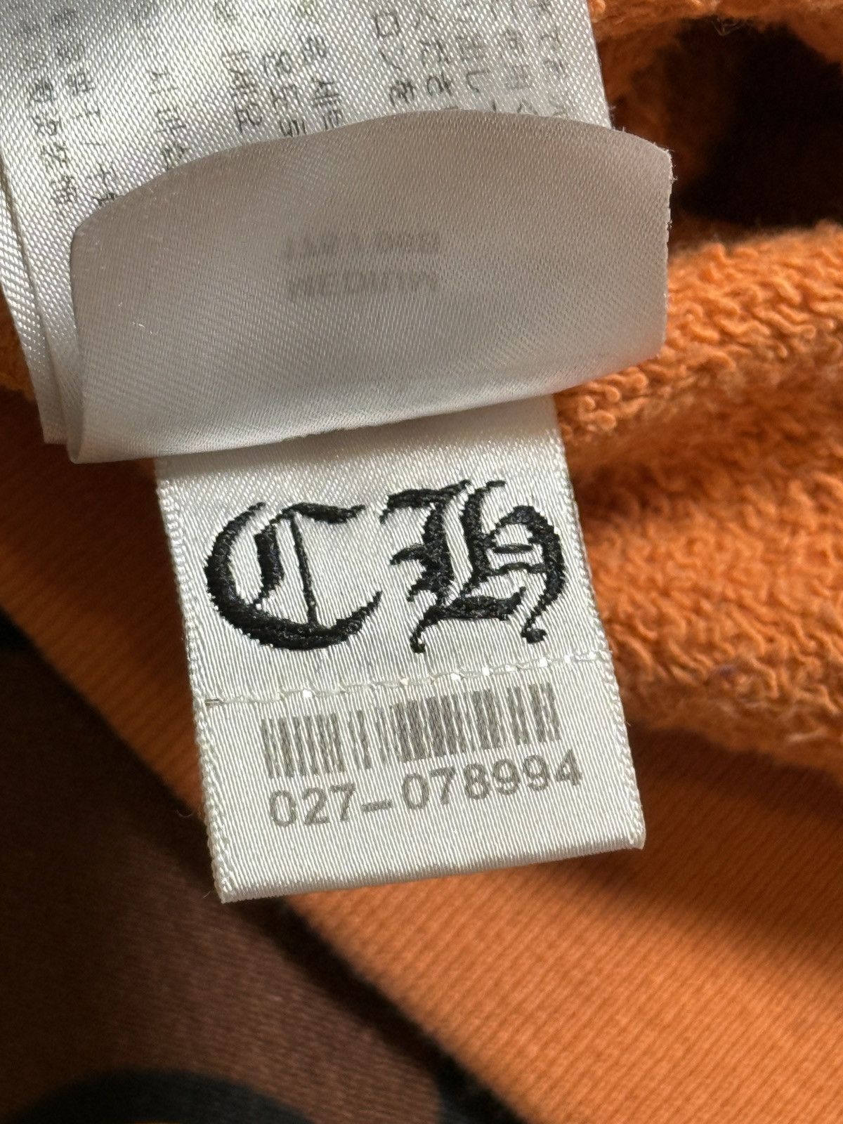 Chrome Hearts Chrome Hearts Orange Matty Boy Build Logo Pullover Sweater Size US M / EU 48-50 / 2 - 16 Thumbnail
