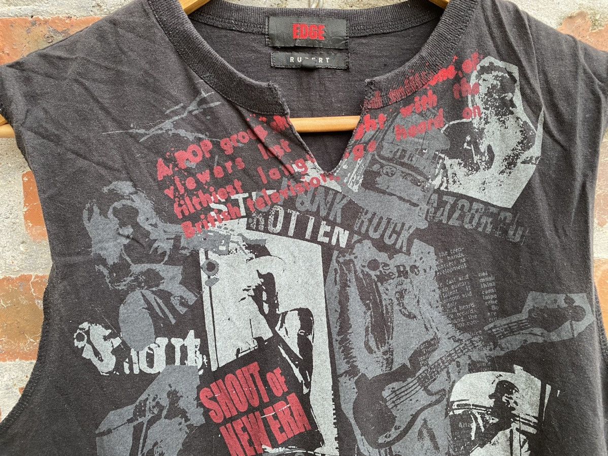 Obelisk 1990s Edge Rupert Rock riot tee Size US M / EU 48-50 / 2 - 6 Thumbnail