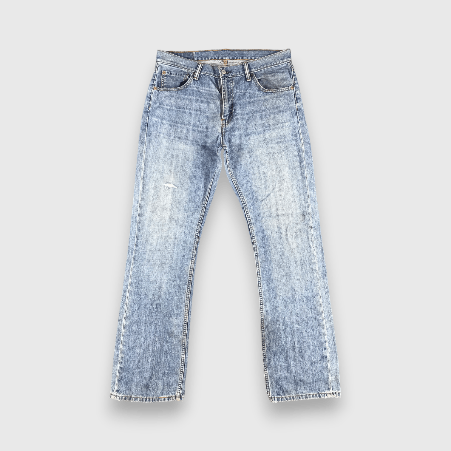 Levi's Vintage Light Wash Levis 527 Jeans-J1672 Size US 35 - 1 Thumbnail