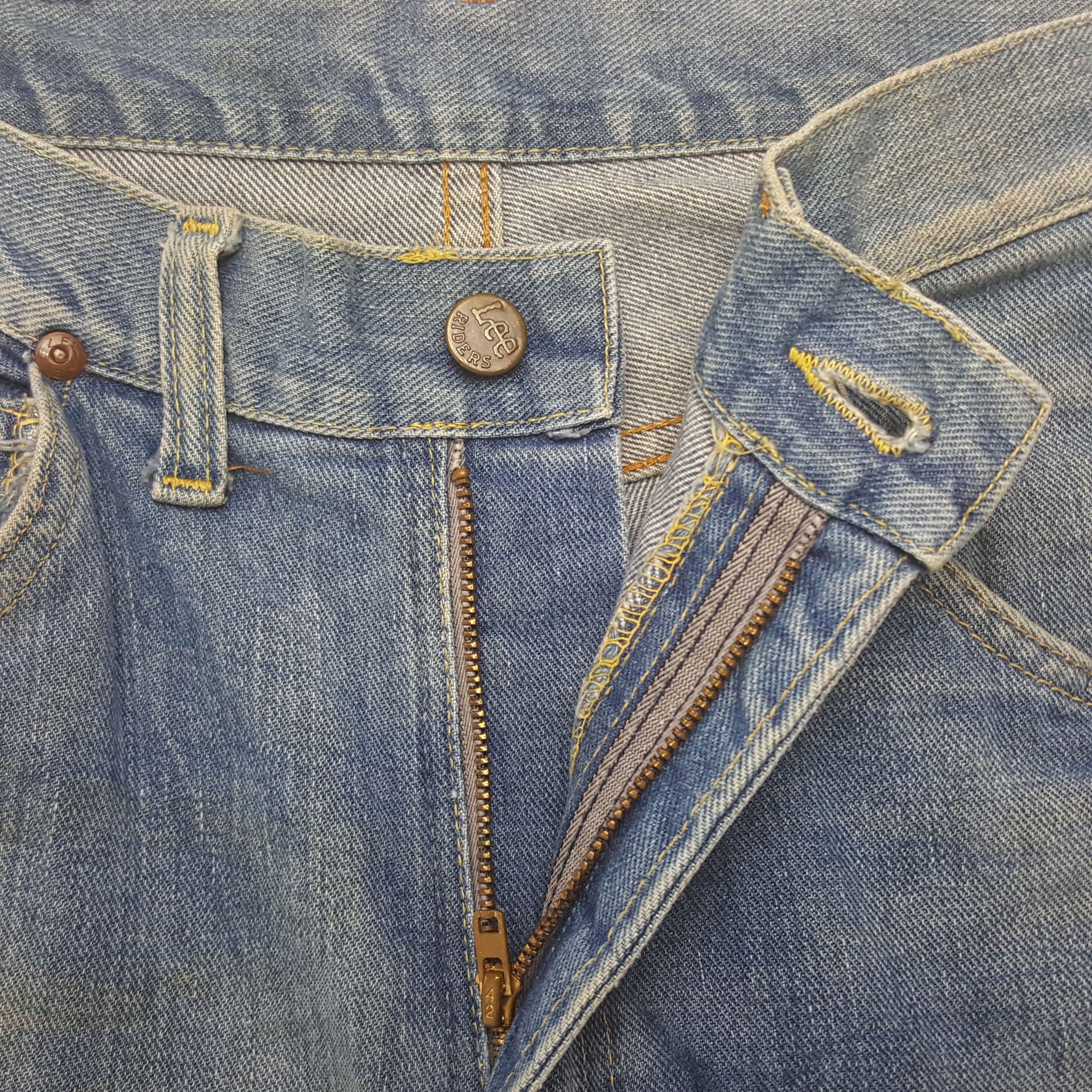 Lee Vintage Lee Riders Denim Jeans RR18 Size US 28 / EU 44 - 7 Thumbnail