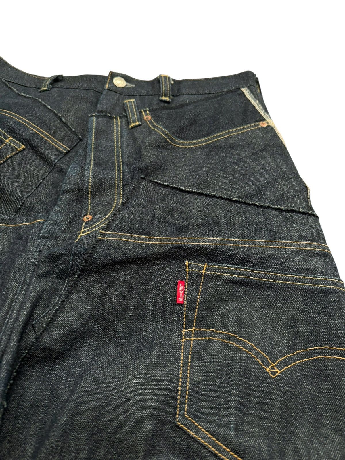 Junya Watanabe × Levi's 2024 Patchwork Runway Levi’s Denim Jeans Size US 32 / EU 48 - 4 Thumbnail