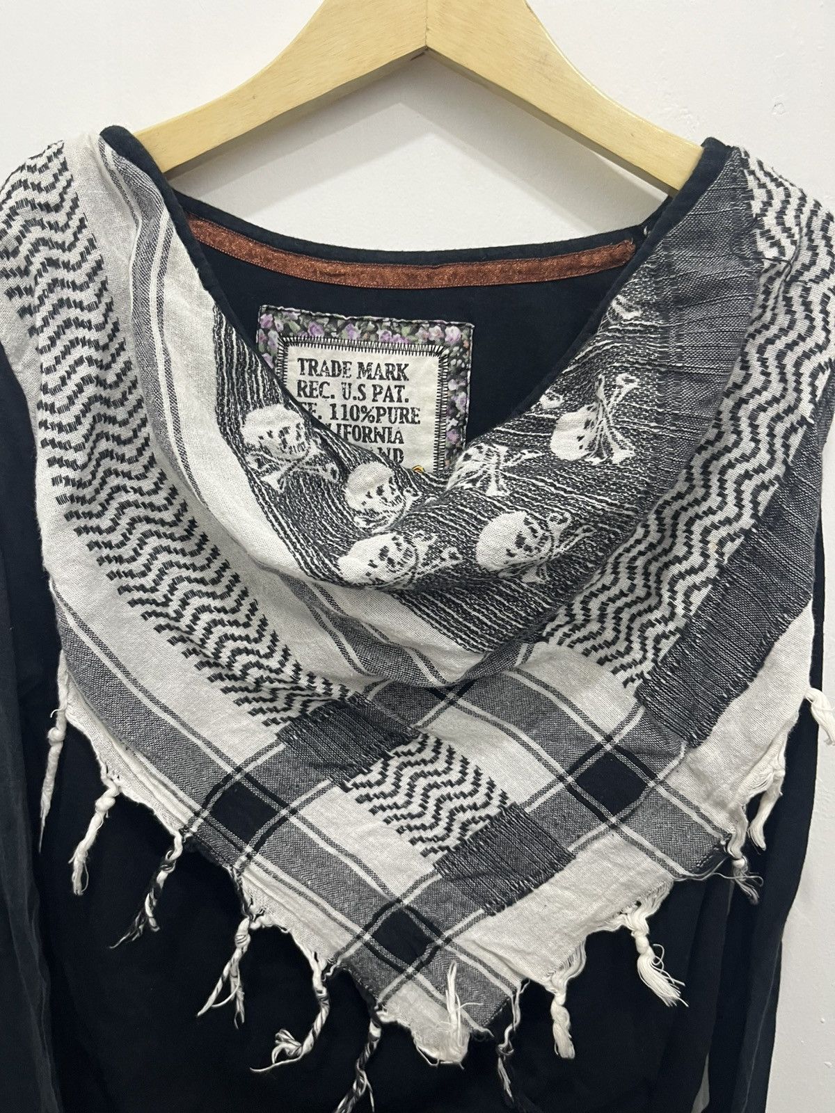 Von Dutch Vondutch Scraft Skull Print Maison Margiela Style tees Size US M / EU 48-50 / 2 - 4 Thumbnail