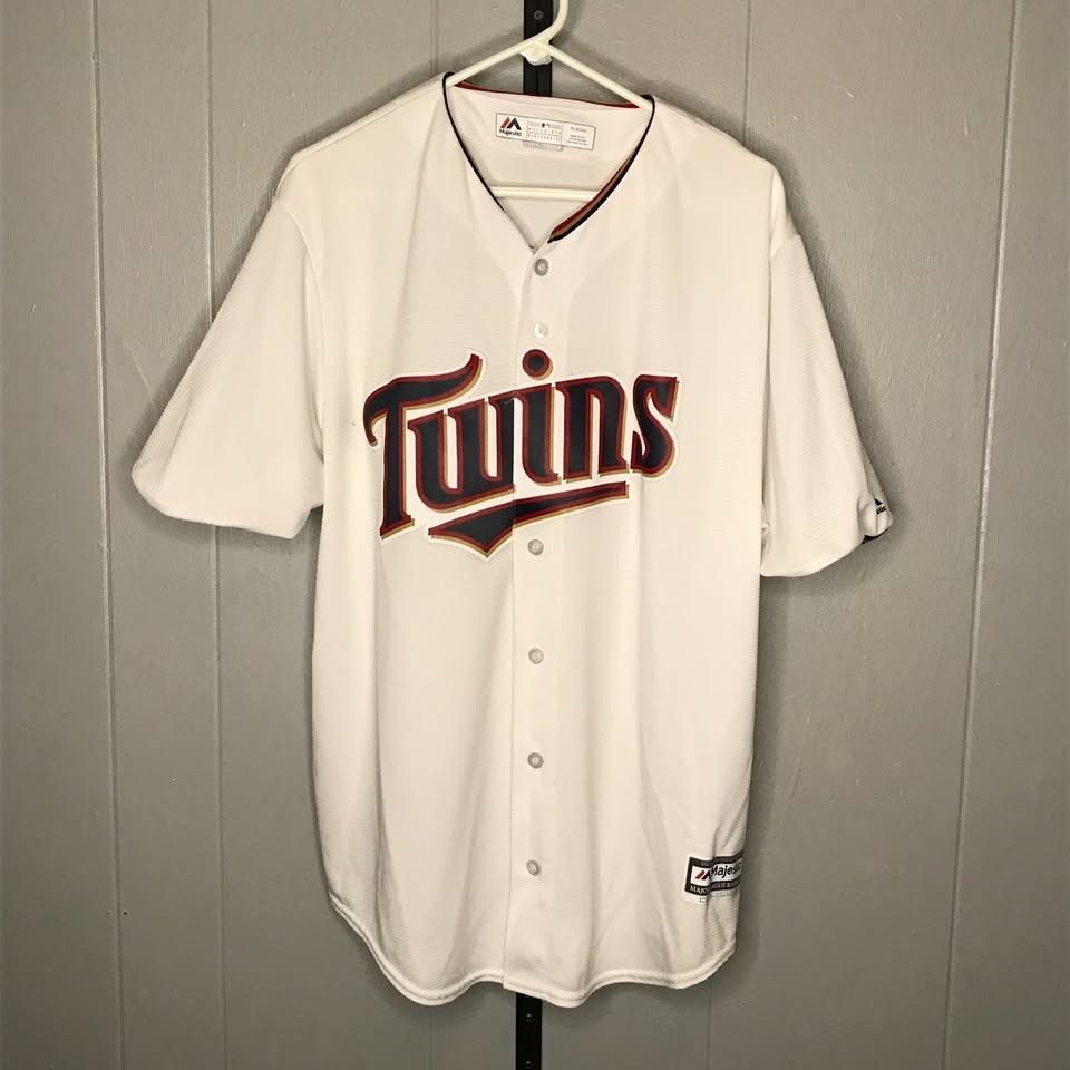 Majestic Minnesota Twins Authentic Majestic Cool Base Stitched Jersey Size US XL / EU 56 / 4 - 1 Thumbnail