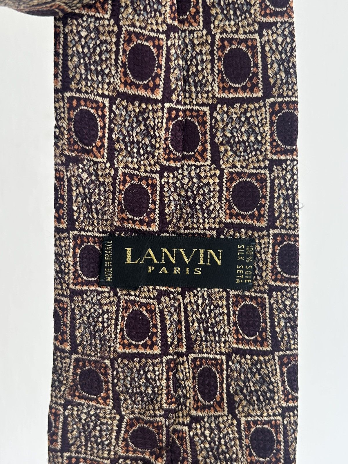 Lanvin Lanvin Paris Vintage Tie Size ONE SIZE - 5 Thumbnail