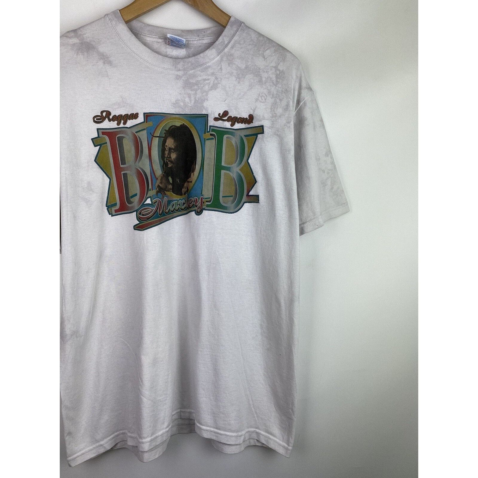 Band Tees Bob Marley Reggie Legend vintage graphic band t shirt size L Size US L / EU 52-54 / 3 - 3 Thumbnail