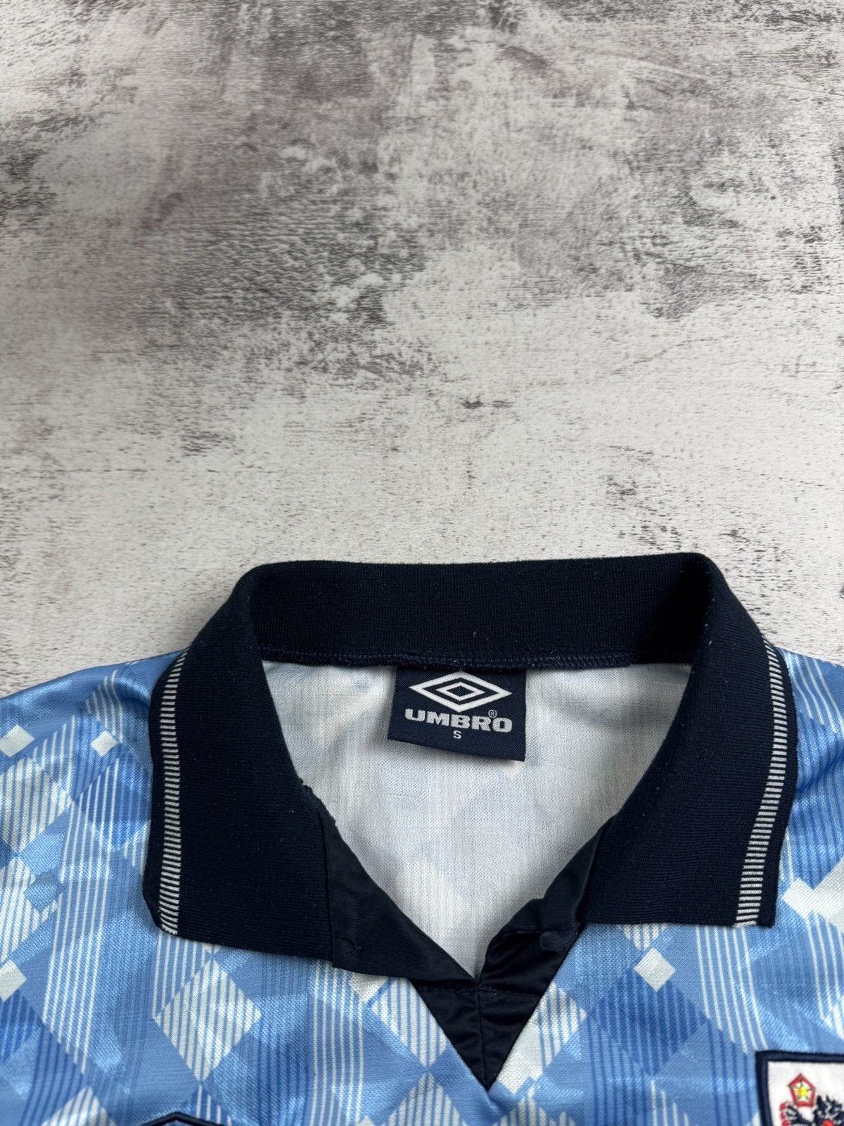 Umbro England 1990 National Vintage Umbro Football Jersey Men’s Small Kit Soccer Shirt Size US S / EU 44-46 / 1 - 10 Thumbnail