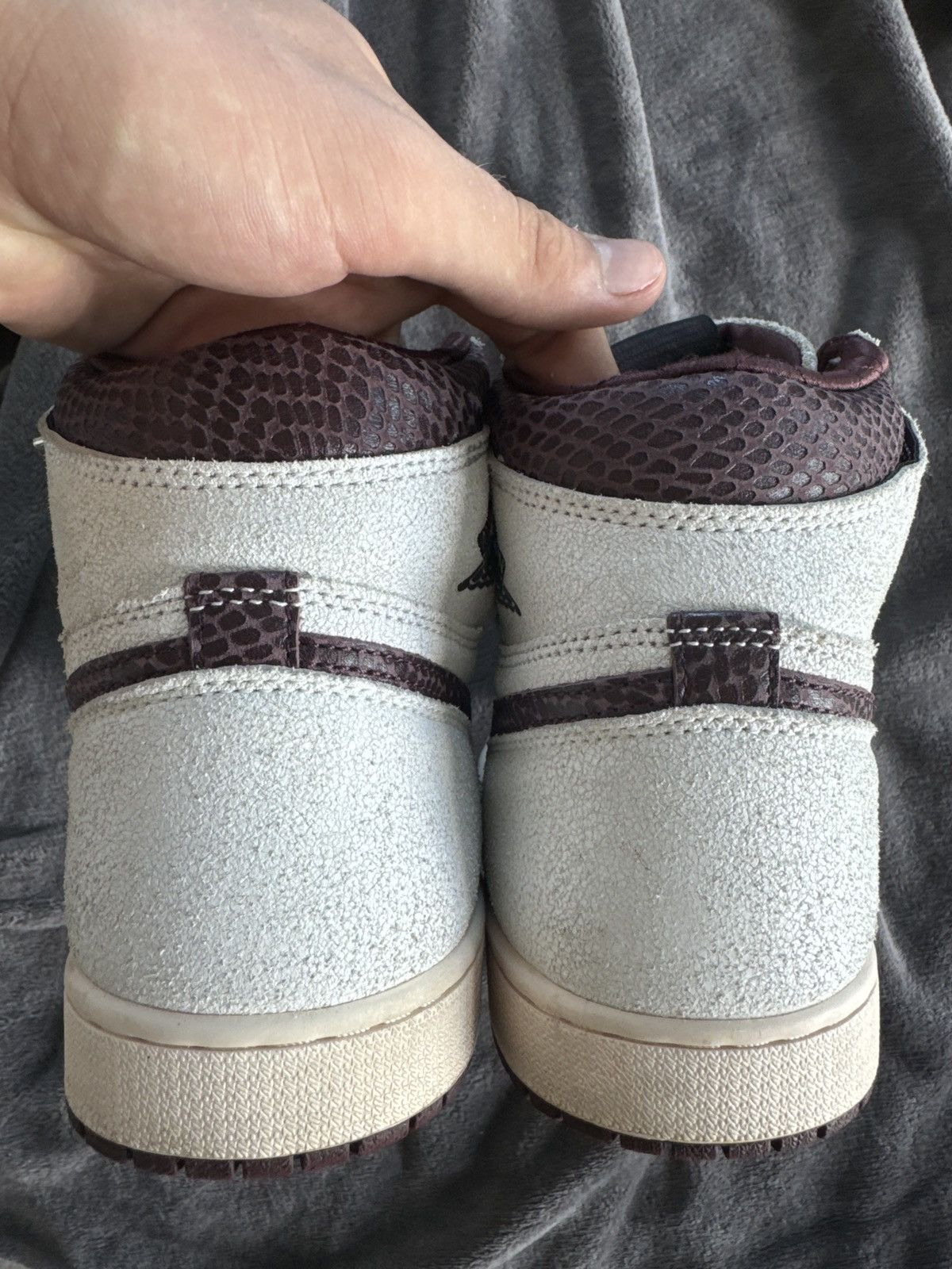 A Ma Maniere × Jordan Brand A Ma Maniere X Air Jordan 1 High OG - Airness Size US 10.5 / EU 43-44 - 7 Thumbnail