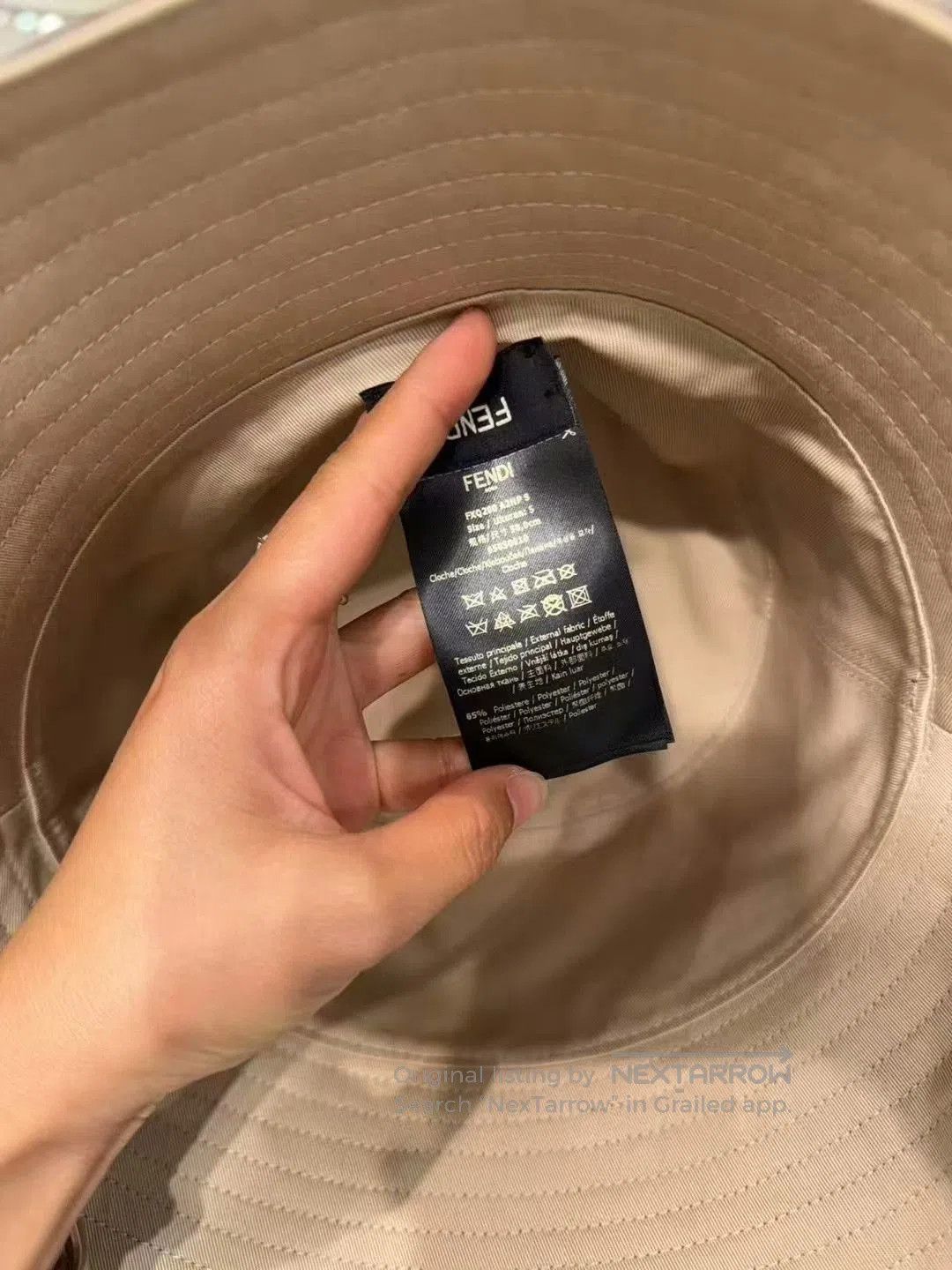 Fendi Fendi Classic Bucket Hat M. Size ONE SIZE - 4 Thumbnail