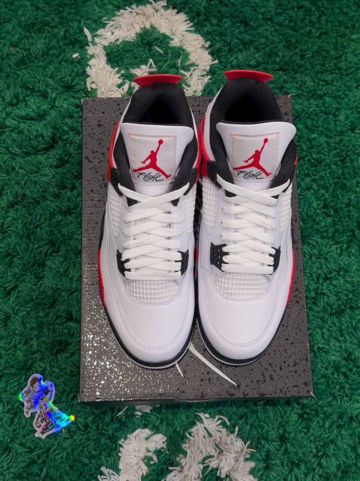 Jordan Brand Jordan 4 Retro Red Cement Size US 10 / EU 43 - 5 Thumbnail