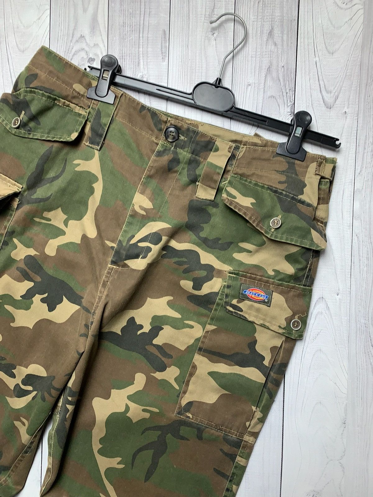 Dickies × Vintage Vintage Dickies camo pants Y2K work size 34 avante garde Size US 34 / EU 50 - 2 Thumbnail