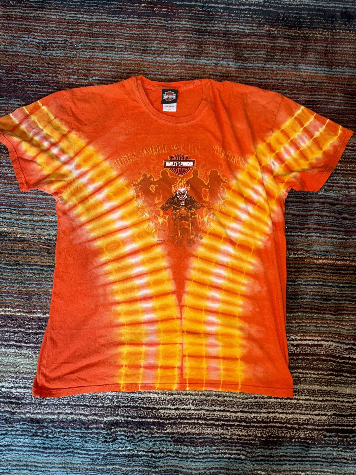 Harley Davidson Harley Davidson Space Coast Tye Dye tee Size US XL / EU 56 / 4 - 1 Thumbnail