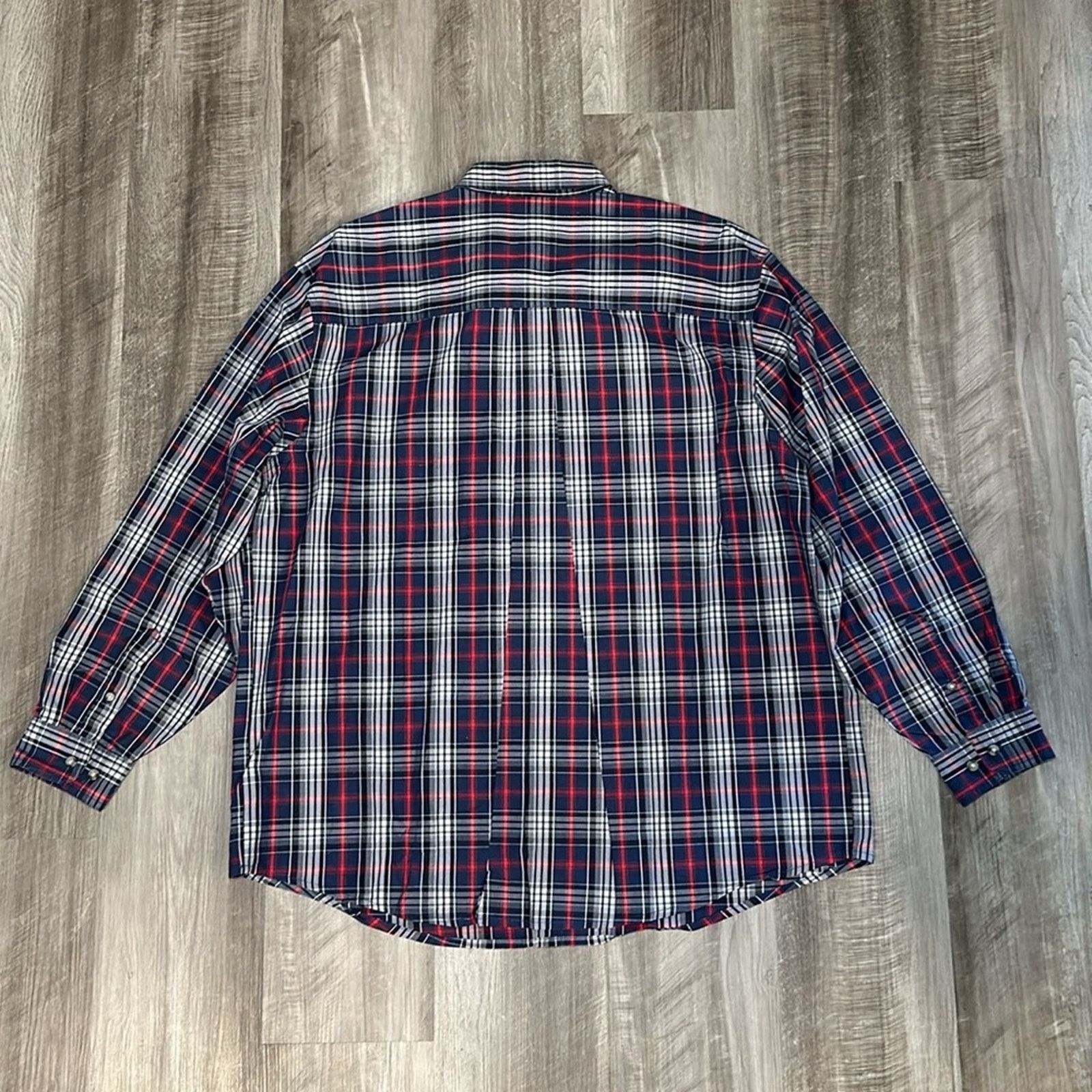 Wrangler Wrangler Rugged Wear Wrinkle Resist Long Sleeve - 2XL Size US XXL / EU 58 / 5 - 3 Thumbnail