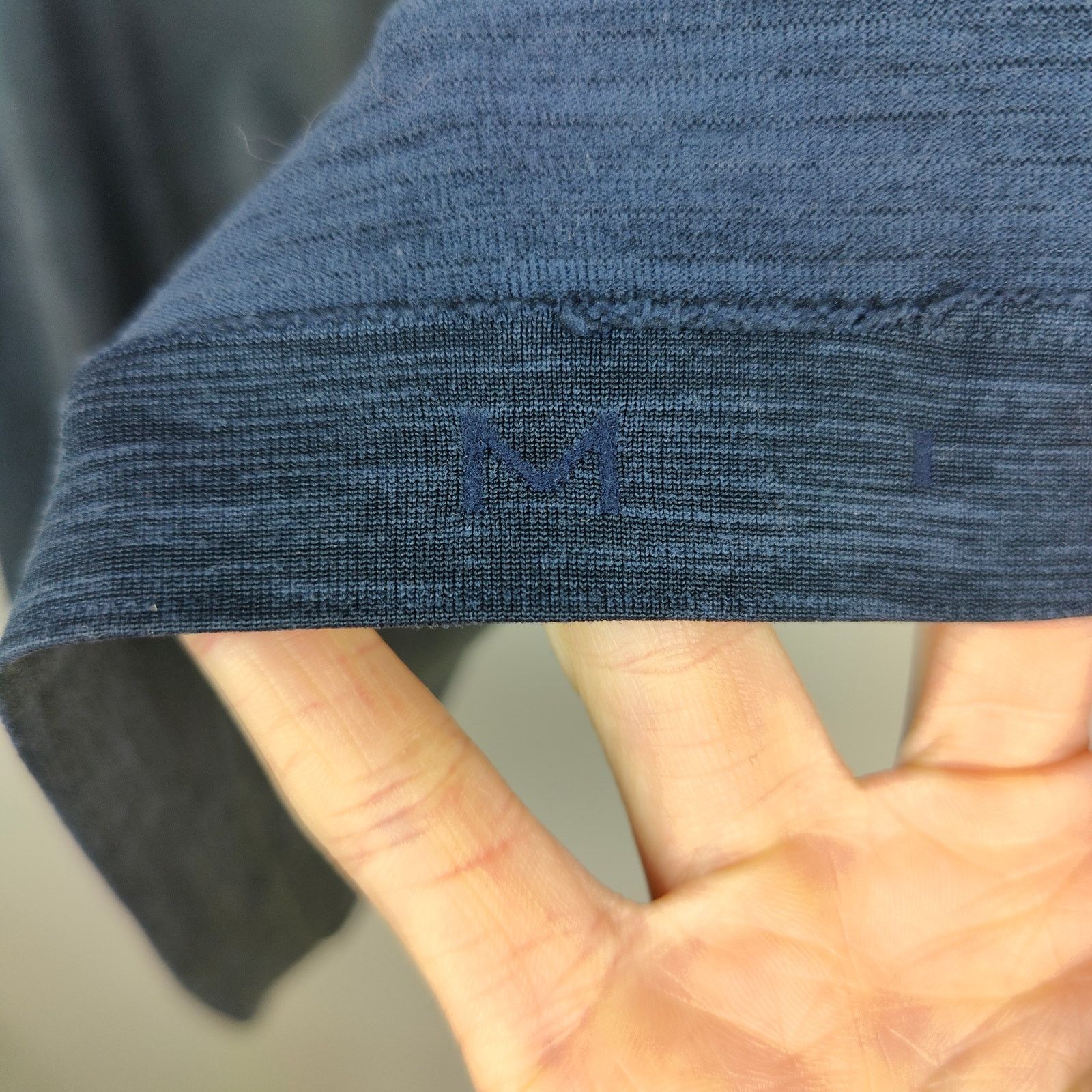 Lululemon Lululemon Metal Vent Tech Tee Mens Medium Blue Heather Size US M / EU 48-50 / 2 - 5 Thumbnail