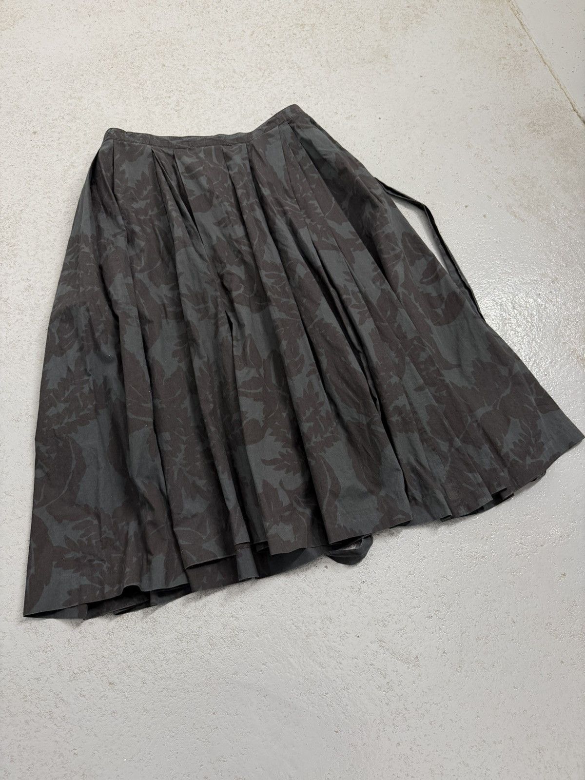 Dries Van Noten Dries Van Noten Floral Camo Skirt Size 25" / US 0 / IT 36 - 2 Thumbnail
