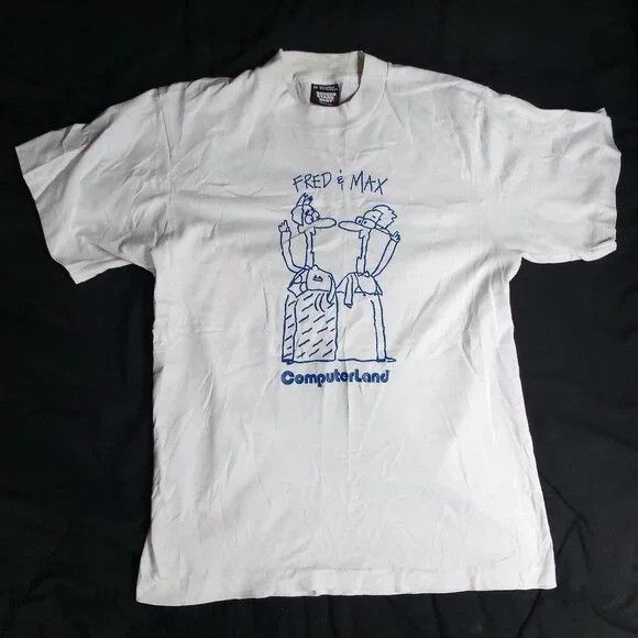 Other Deadstock Vintage Computerland Fred & Max T-Shirt Size US M / EU 48-50 / 2 - 2 Thumbnail