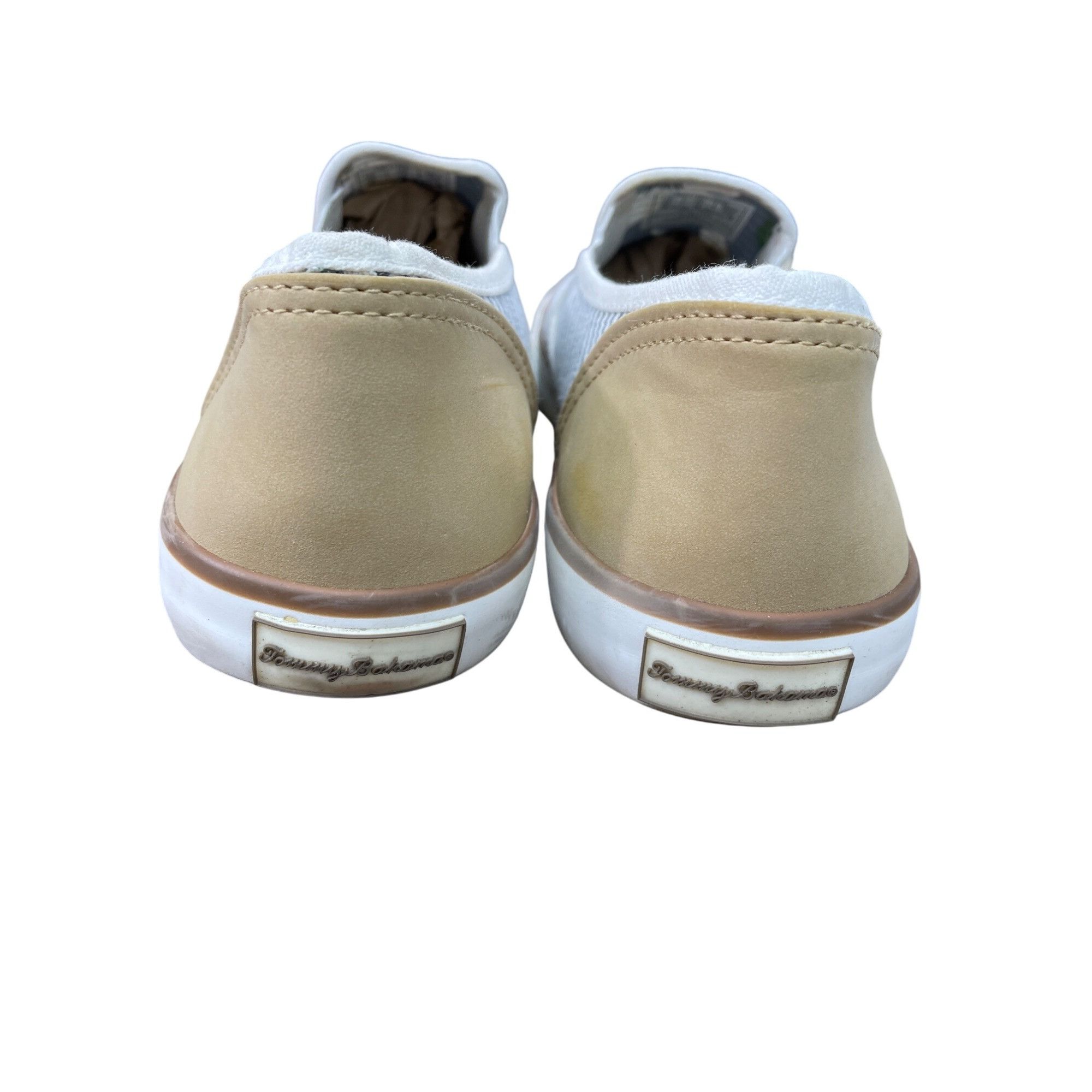 Tommy Bahama Tommy Bahama womans blue tan Slip-On loafers shoes Size 10 S Size US 9.5 / IT 39.5 - 6 Thumbnail