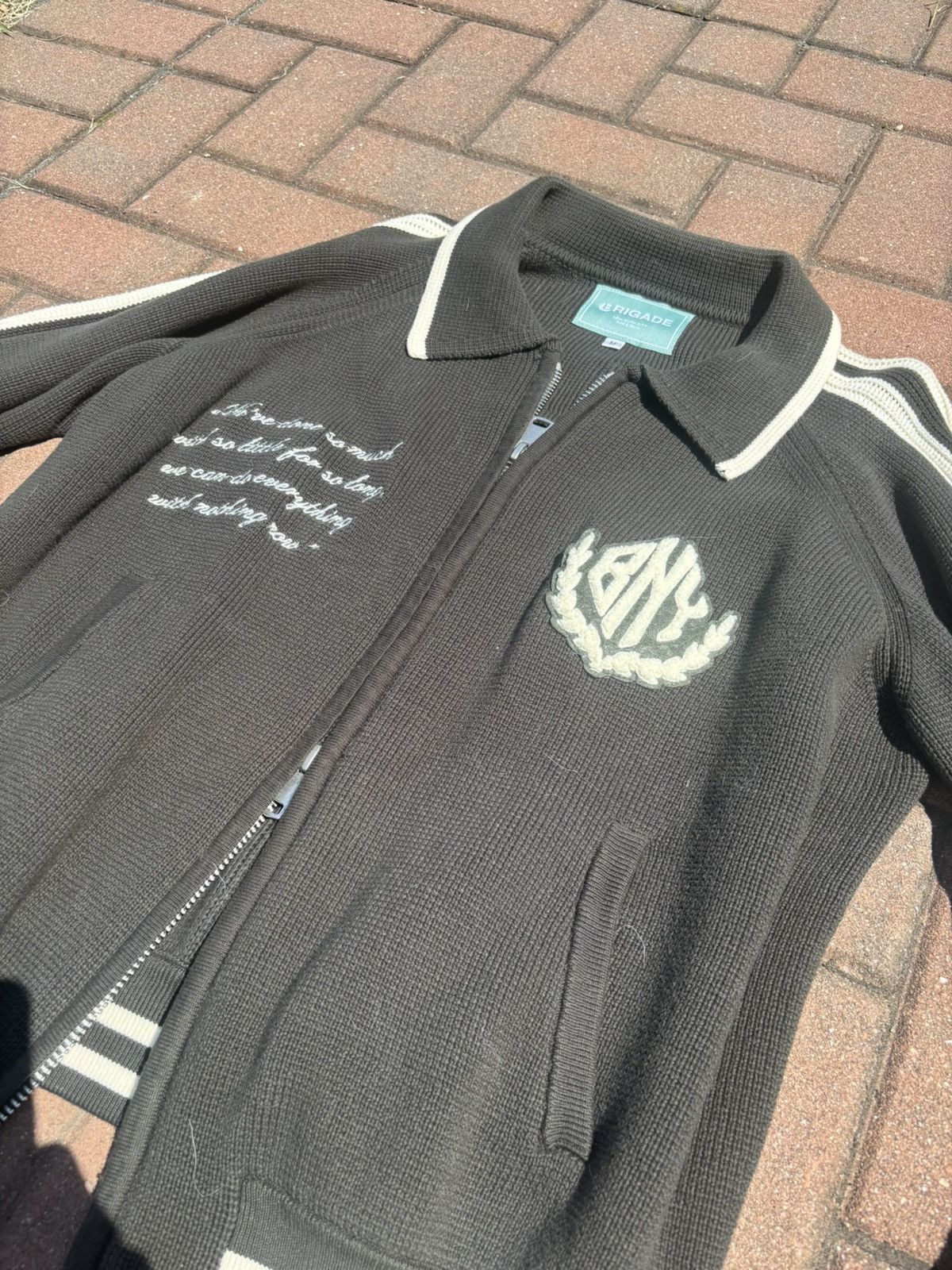 Brigade Brigade USA All City Knit Varsity jacket Size US M / EU 48-50 / 2 - 2 Thumbnail