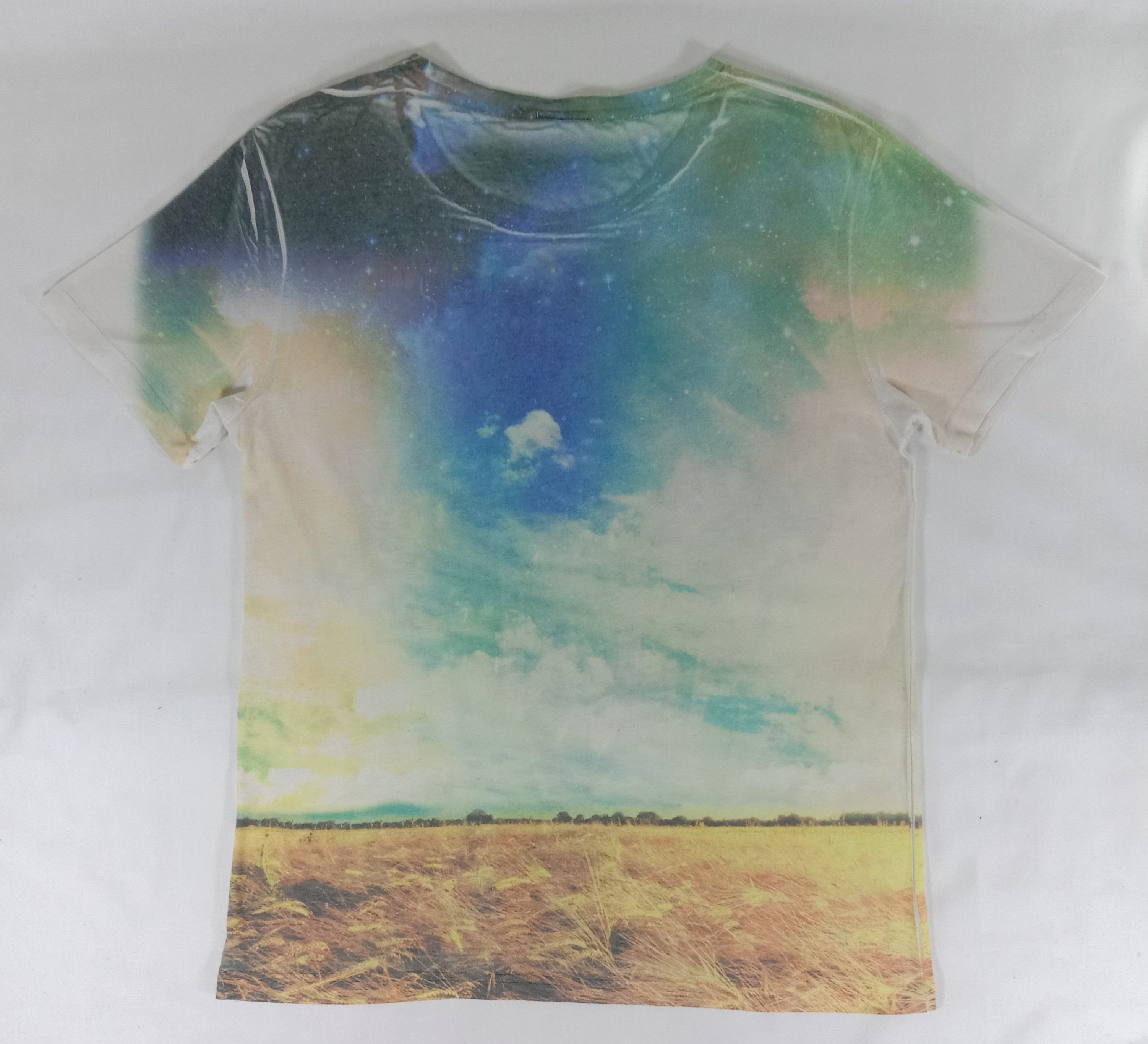 Japanese Brand Vintage Hype Tree All Over Printed T Shirt Size US L / EU 52-54 / 3 - 3 Thumbnail