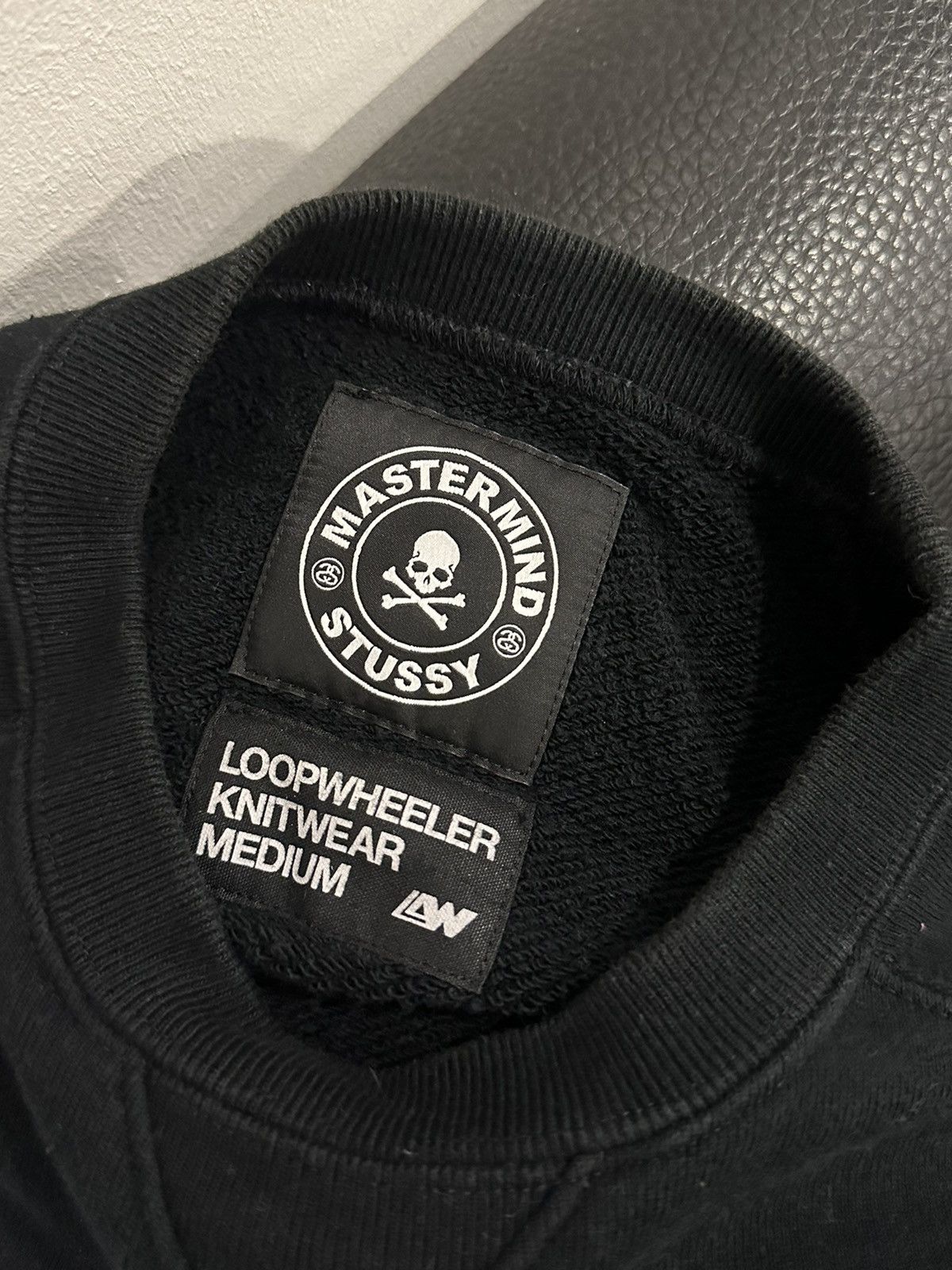 Mastermind Japan × Stussy STUSSY Mastermind Japan Loopwheeler Sweatshirt Size US M / EU 48-50 / 2 - 9 Thumbnail