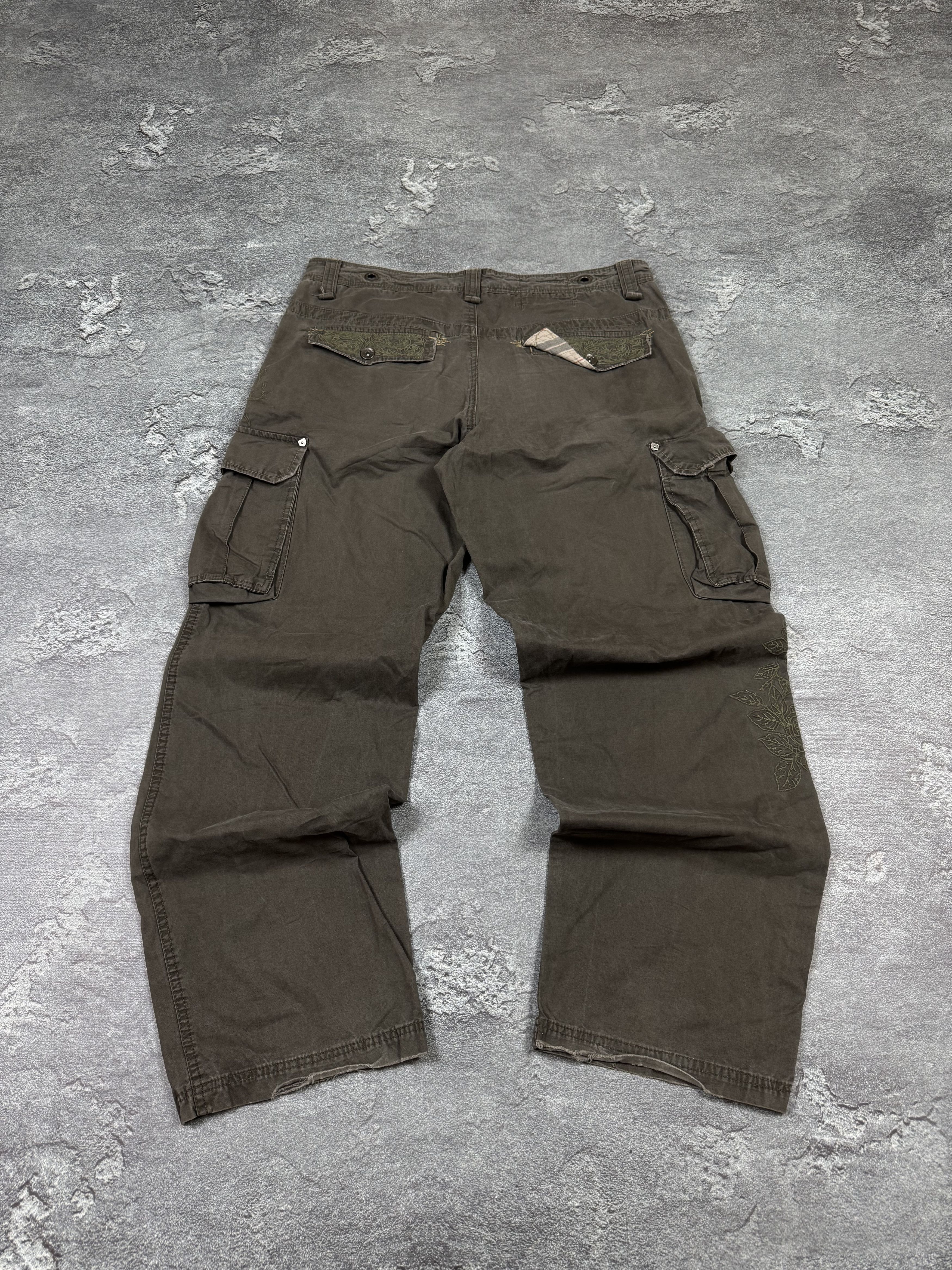 If Six Was Nine If Six Was Nine Cargo Straight Flared Pants Size 32 Y2K 00s Size US 32 / EU 48 - 4 Thumbnail