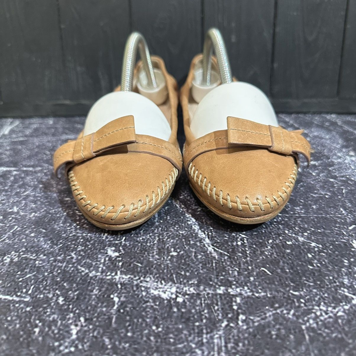 Prada PRADA - Leather Women’s Ballet flats size 36 Size US 6 / IT 36 - 6 Thumbnail
