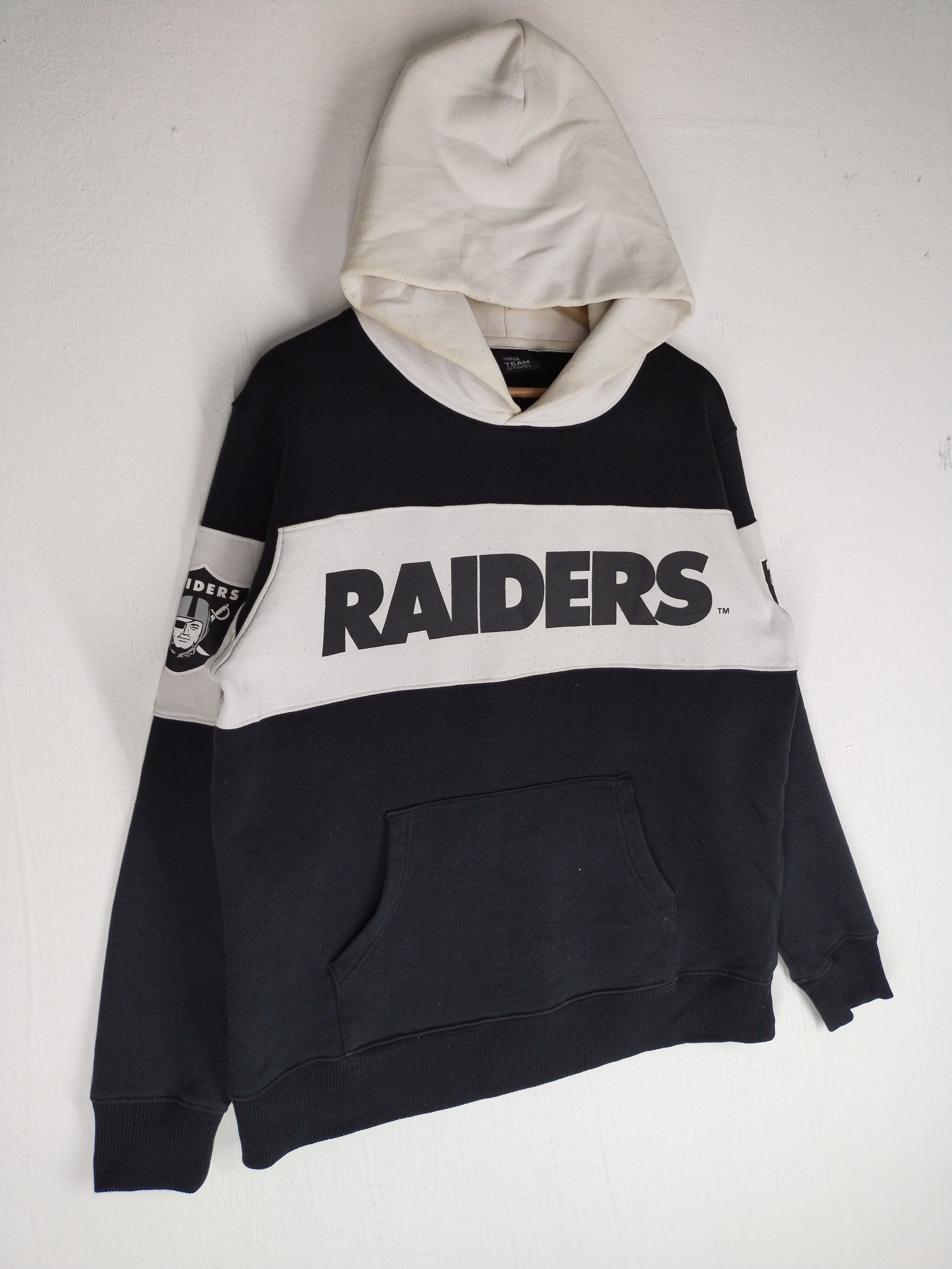 NFL Vintage NFL Raiders Hoodie Sweatshirt Size US M / EU 48-50 / 2 - 5 Thumbnail