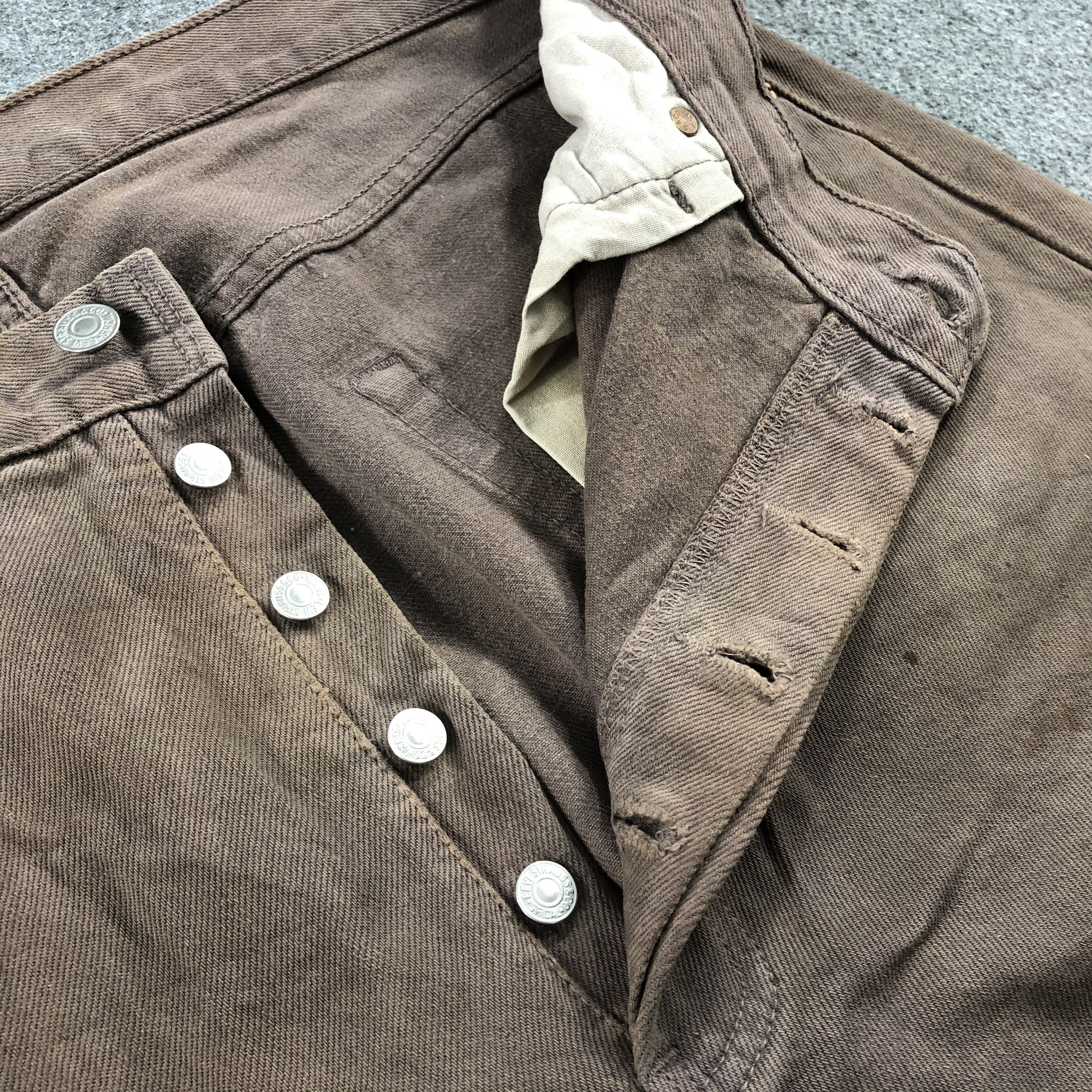 Levi's 90s Vintage Levis 501 Jeans-J1516 Size US 35 - 10 Thumbnail