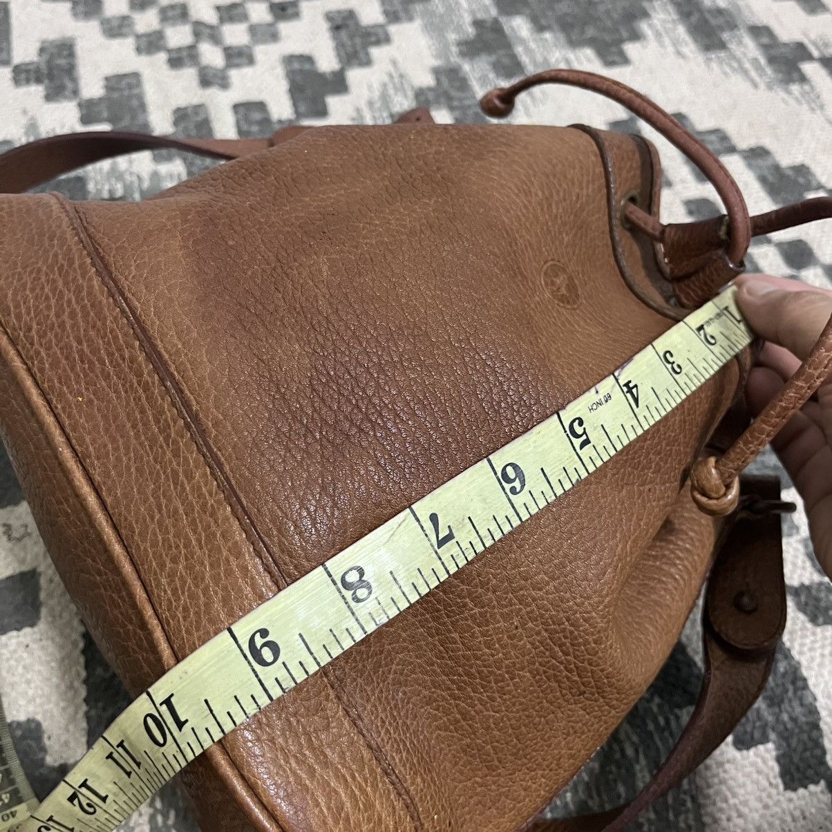 Polo Ralph Lauren Authentic Vintage Polo by Ralph Lauren Leather Bucket Bag Size ONE SIZE - 9 Thumbnail
