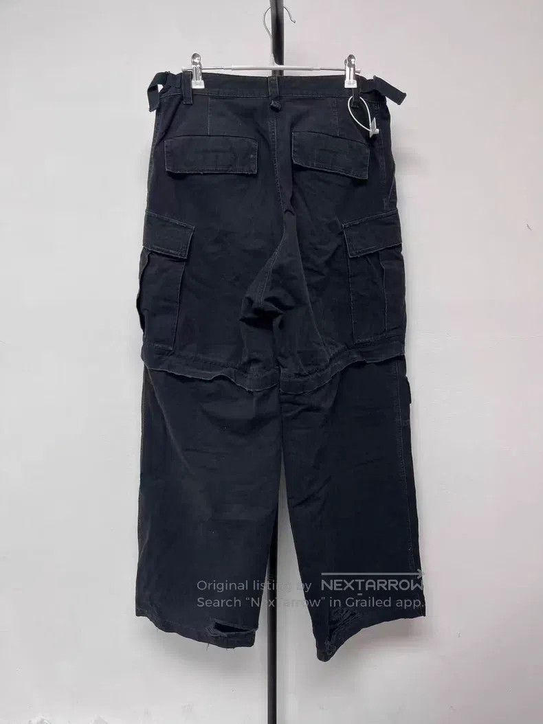 Balenciaga Balenciaga size XS Distressed Hidden Zipper Casual Pants Size US 30 / EU 46 - 2 Thumbnail