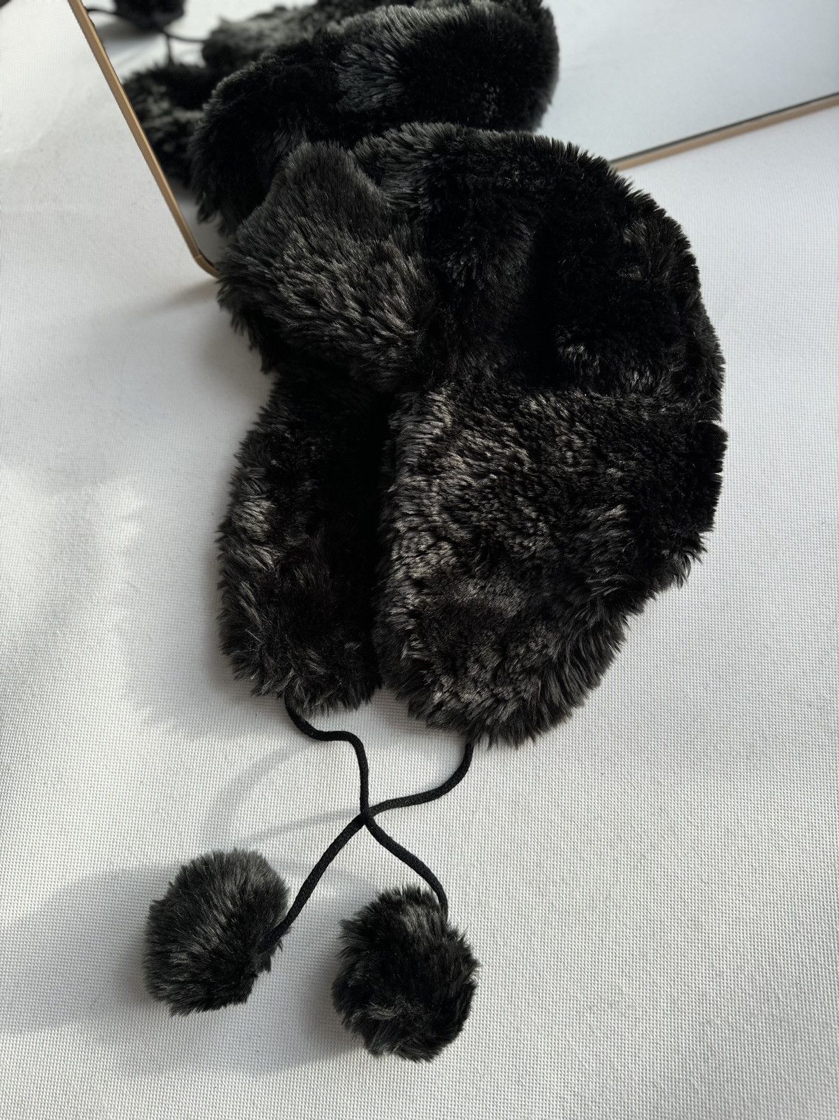 Hysteric Glamour × Japanese Brand Vintage fuzzy mohair japanese ushanka hat avant garde Size ONE SIZE - 2 Thumbnail