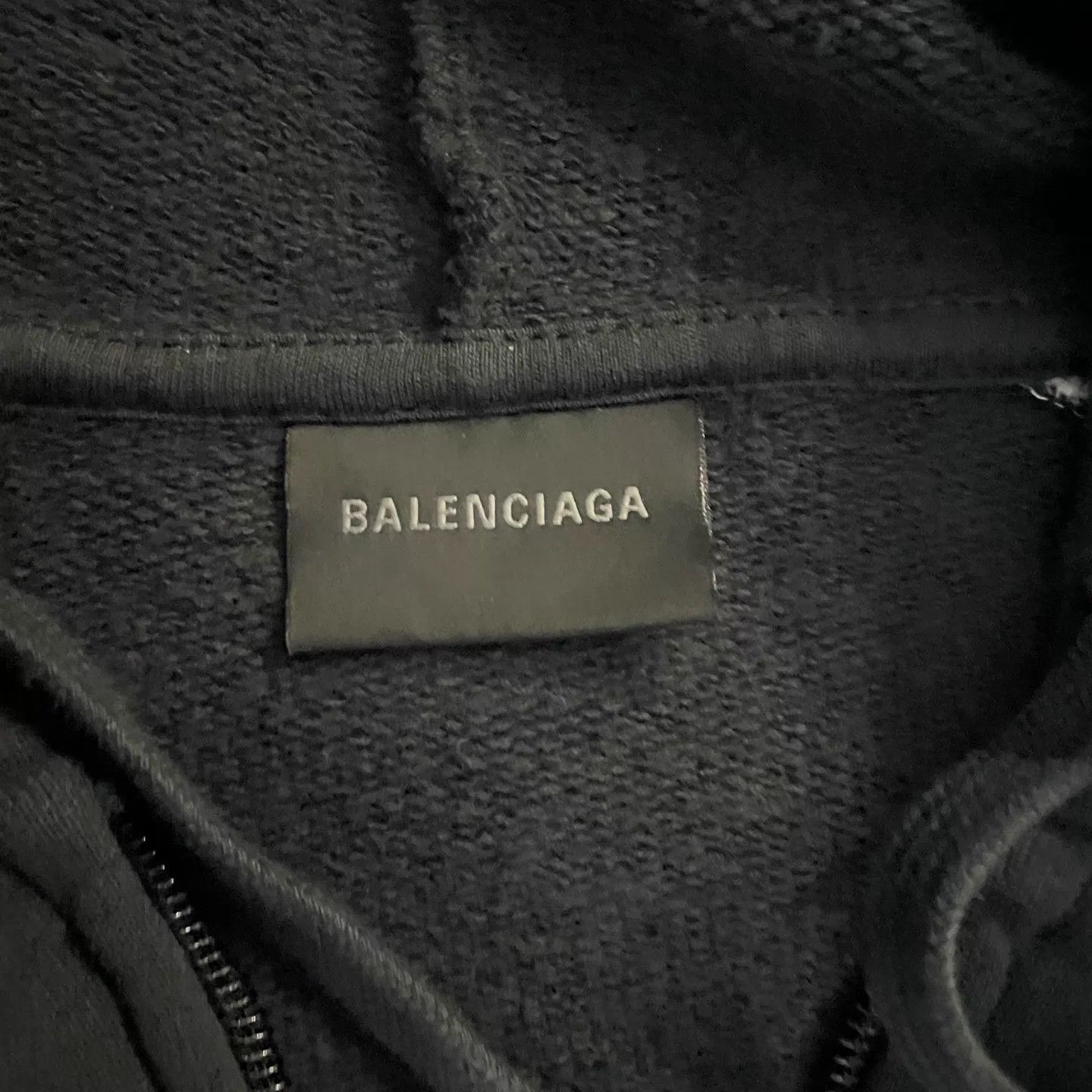 Balenciaga Balenciaga 25 Graffiti Sig Dropped Shoulder Hoodie L Size L / US 10 / IT 46 - 3 Thumbnail