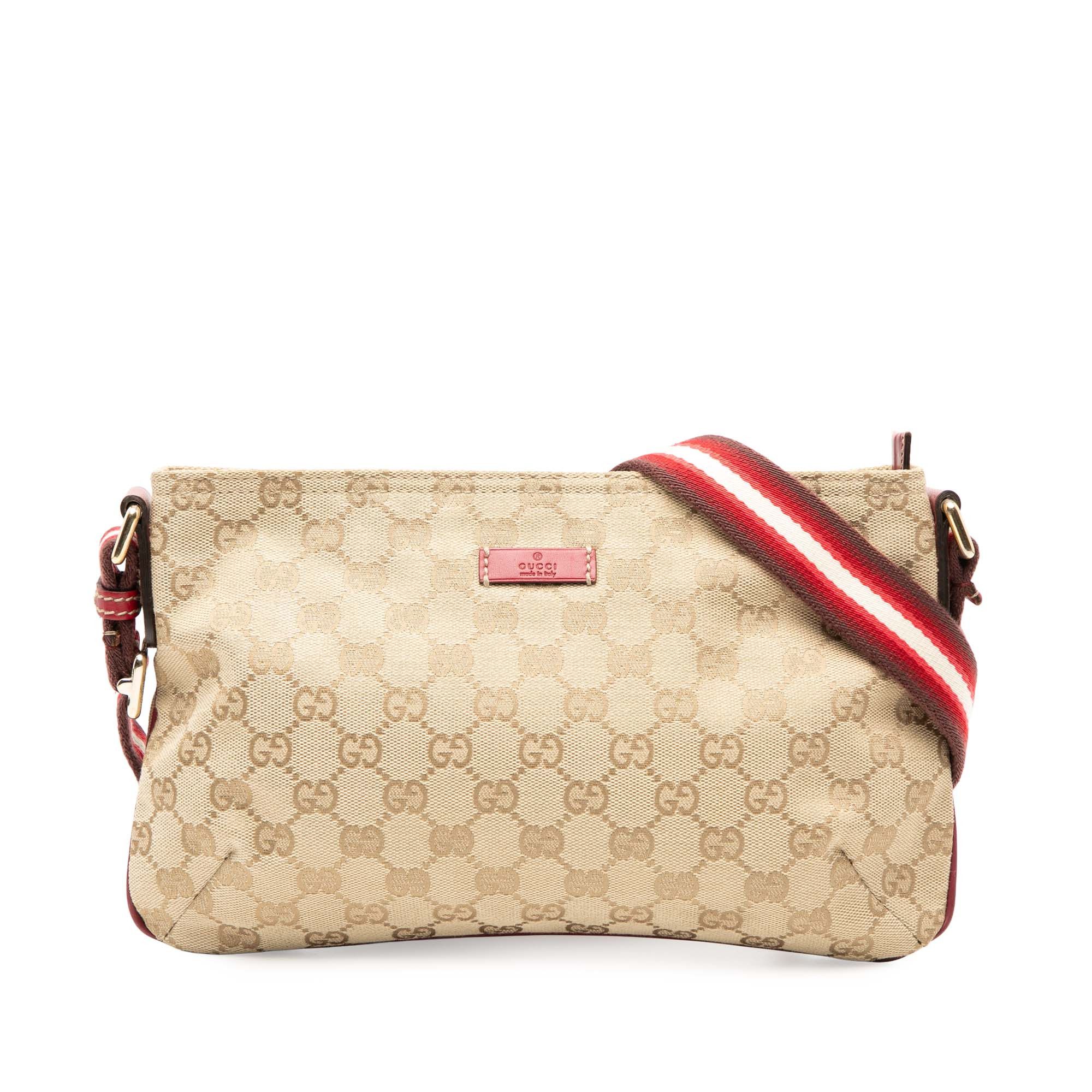 Gucci GG Canvas Web Crossbody Size ONE SIZE - 1 Thumbnail