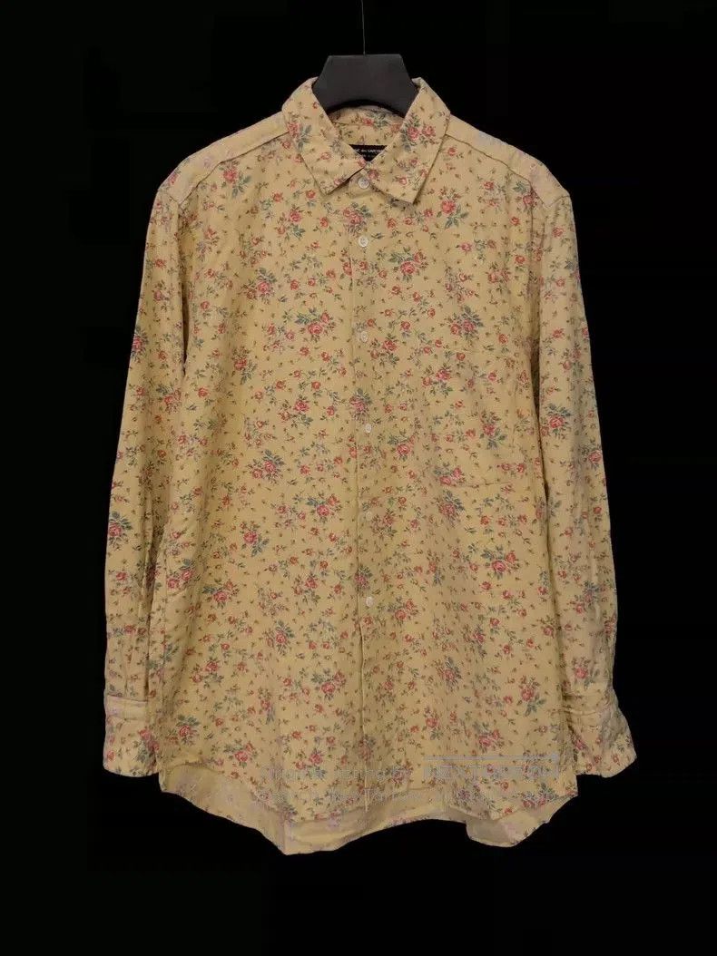 Comme des Garcons Comme des Garcons 98FW Floral Shirt. Size US S / EU 44-46 / 1 - 1 Thumbnail