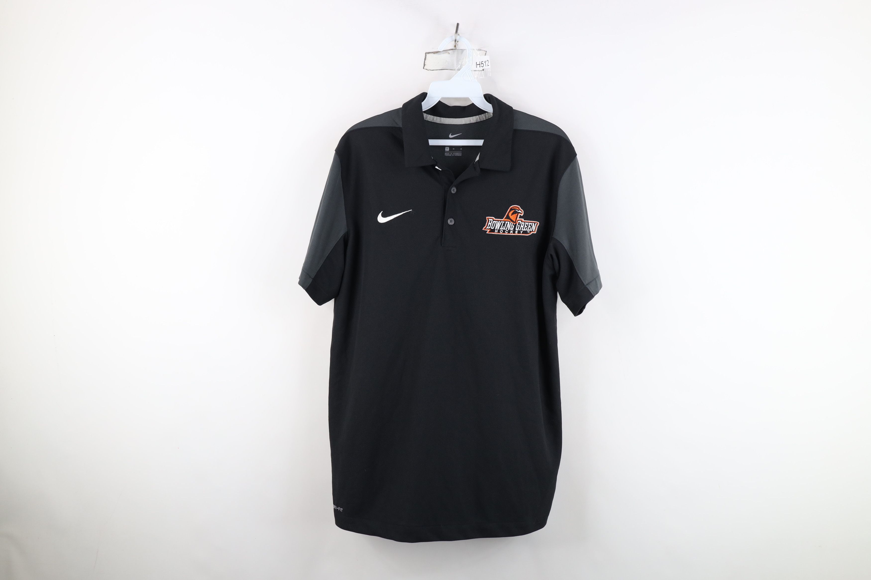 Nike Nike Issued Bowling Green State University Hockey Polo Shirt Size US M / EU 48-50 / 2 - 1 Thumbnail