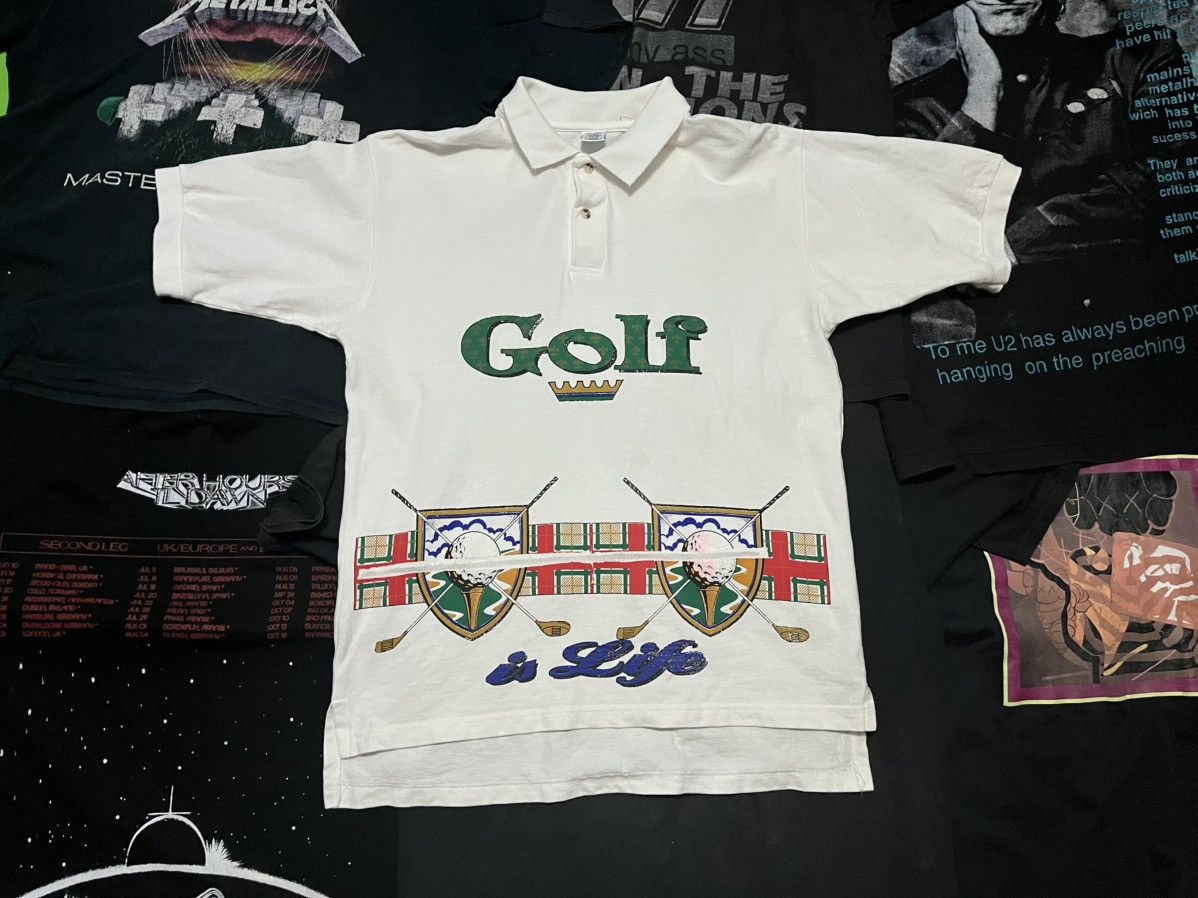 Vintage Vintage Golf Button up shirt Size US XL / EU 56 / 4 - 1 Thumbnail