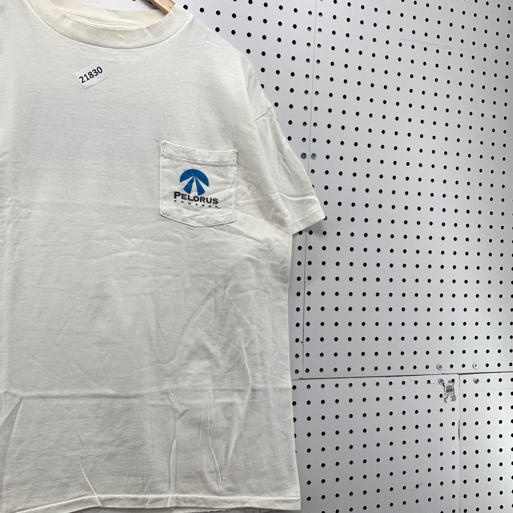 Vintage VINTAGE Computer Vison Pelorus Pocket Shirt XL White Single Stitch Mens 24x29.5 Size US XL / EU 56 / 4 - 5 Thumbnail