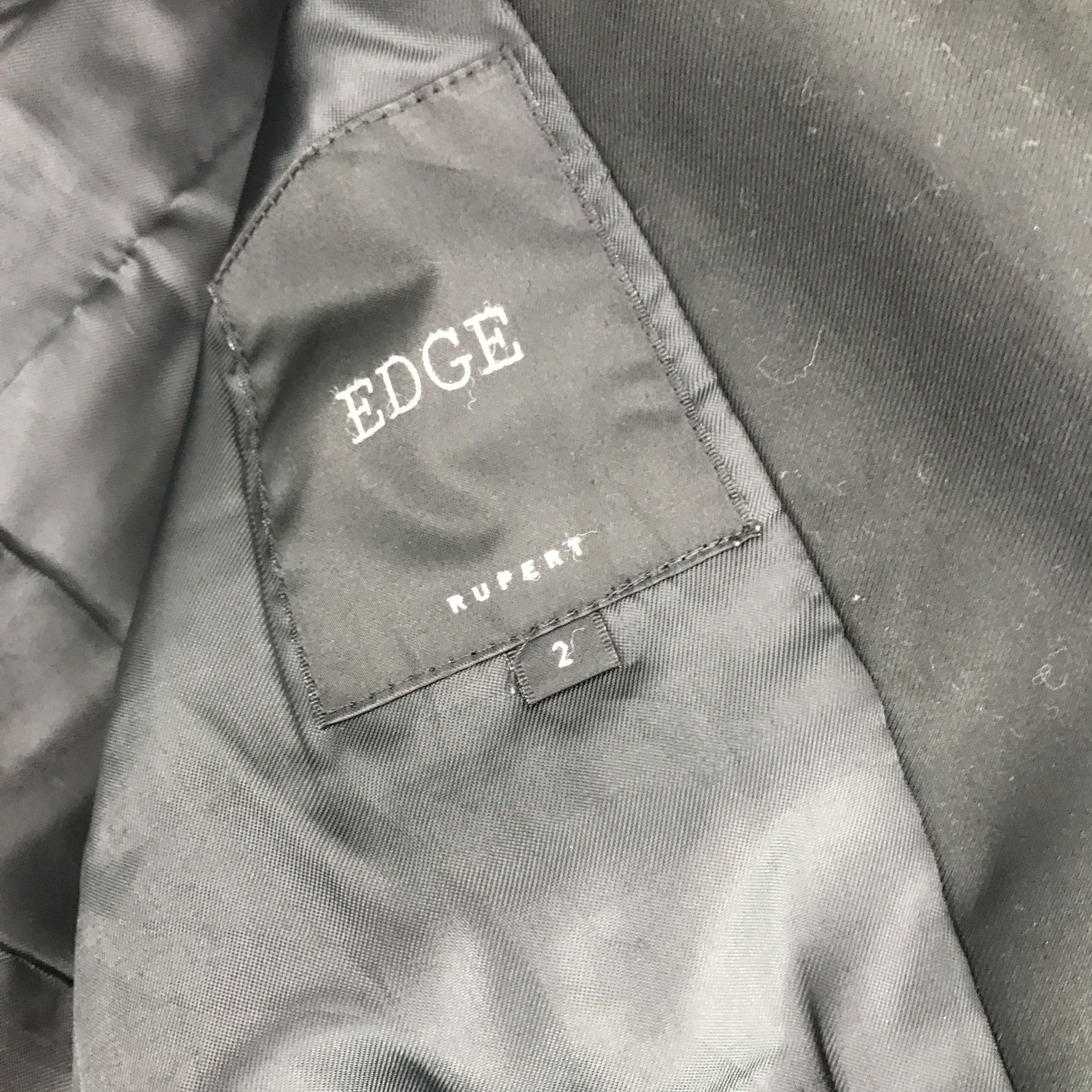 Japanese Brand Rare Edge ruper Zipper Jacket With Hoodie Size US S / EU 44-46 / 1 - 9 Thumbnail