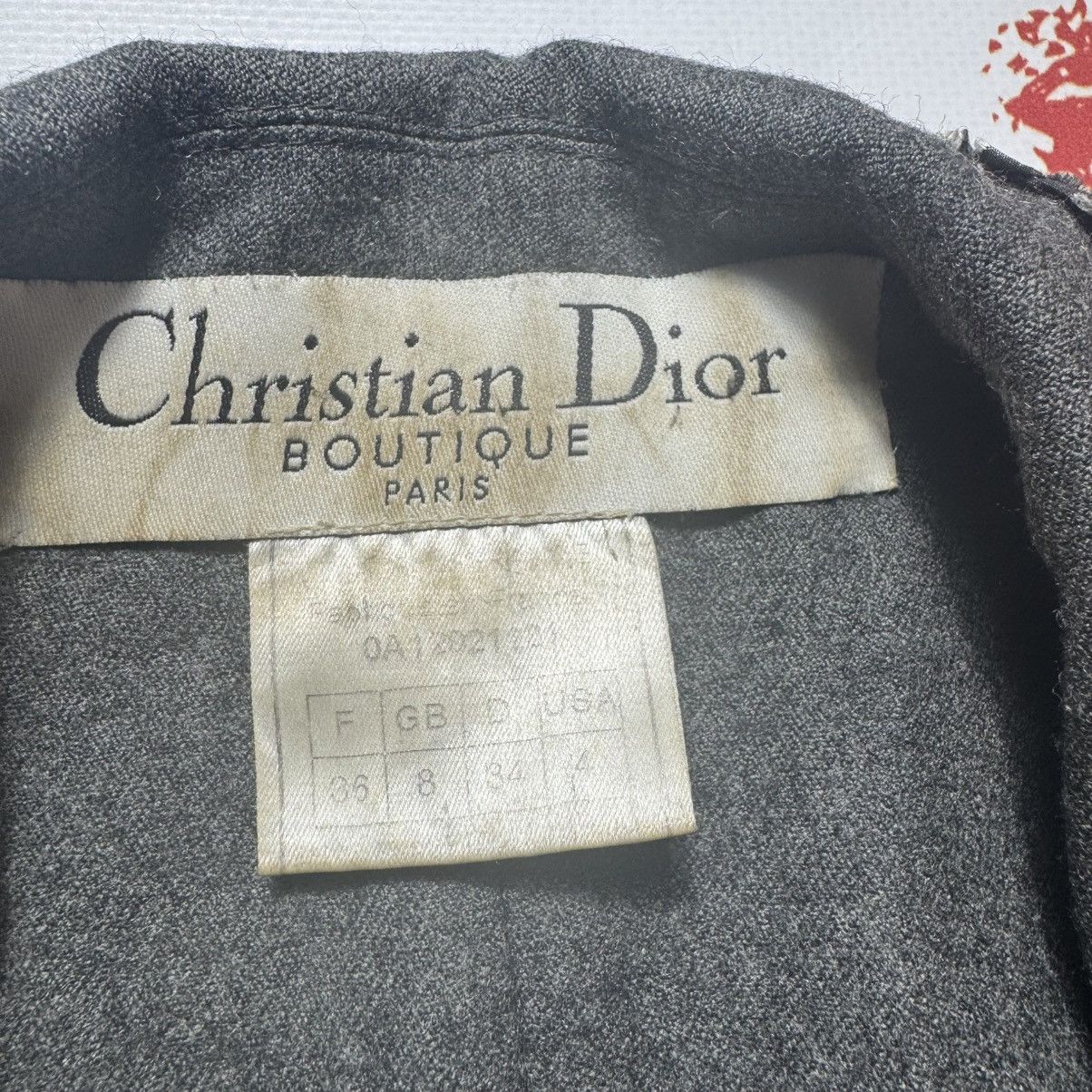 Christian Dior Monsieur vintage 90s christian dior blazer archive luxury Size XS / US 0-2 / IT 36-38 - 6 Thumbnail