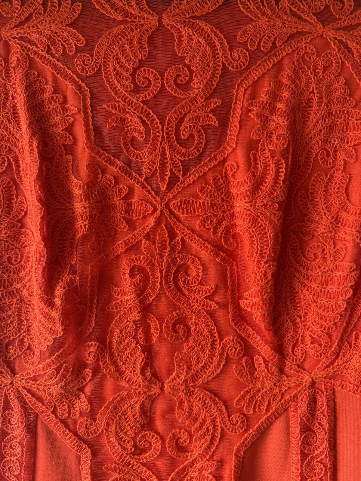 Tadashi Shoji Tadashi Shoji orange dress 8 Size M / US 6-8 / IT 42-44 - 4 Thumbnail