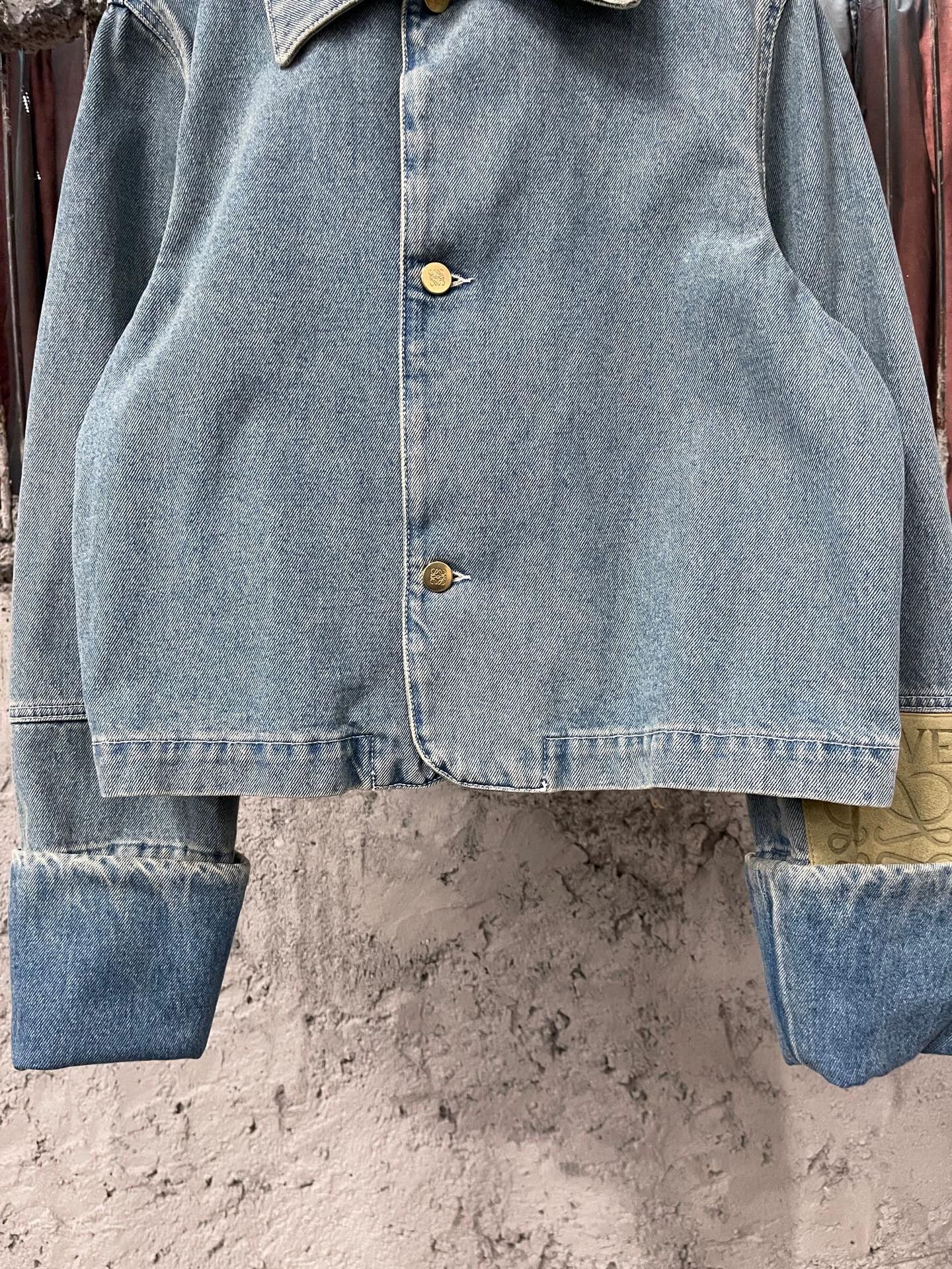 Loewe Loewe Denim Jacket 38 99 New Size XS / US 0-2 / IT 36-38 - 4 Thumbnail