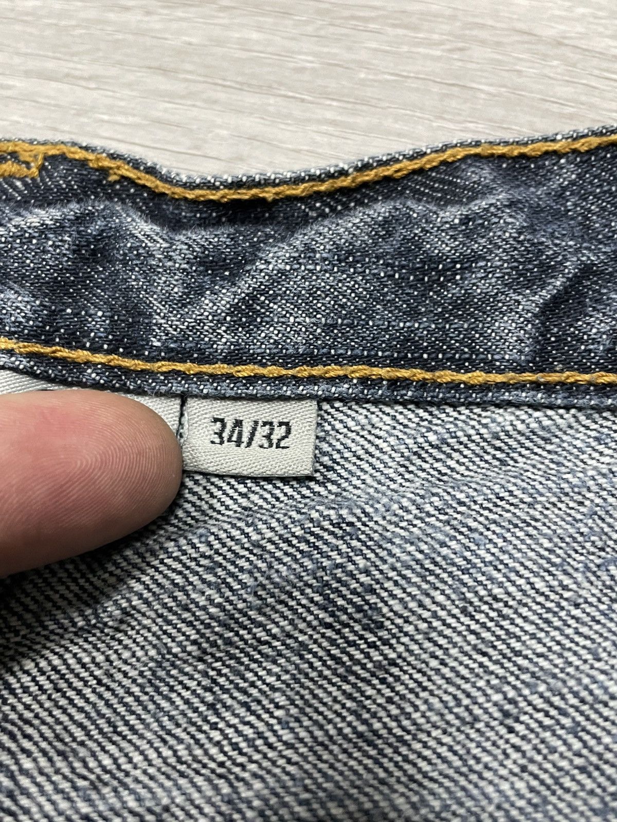 Vintage Avant garde Identical Y2K vintage stripes wide pants jeans Size US 34 / EU 50 - 8 Thumbnail