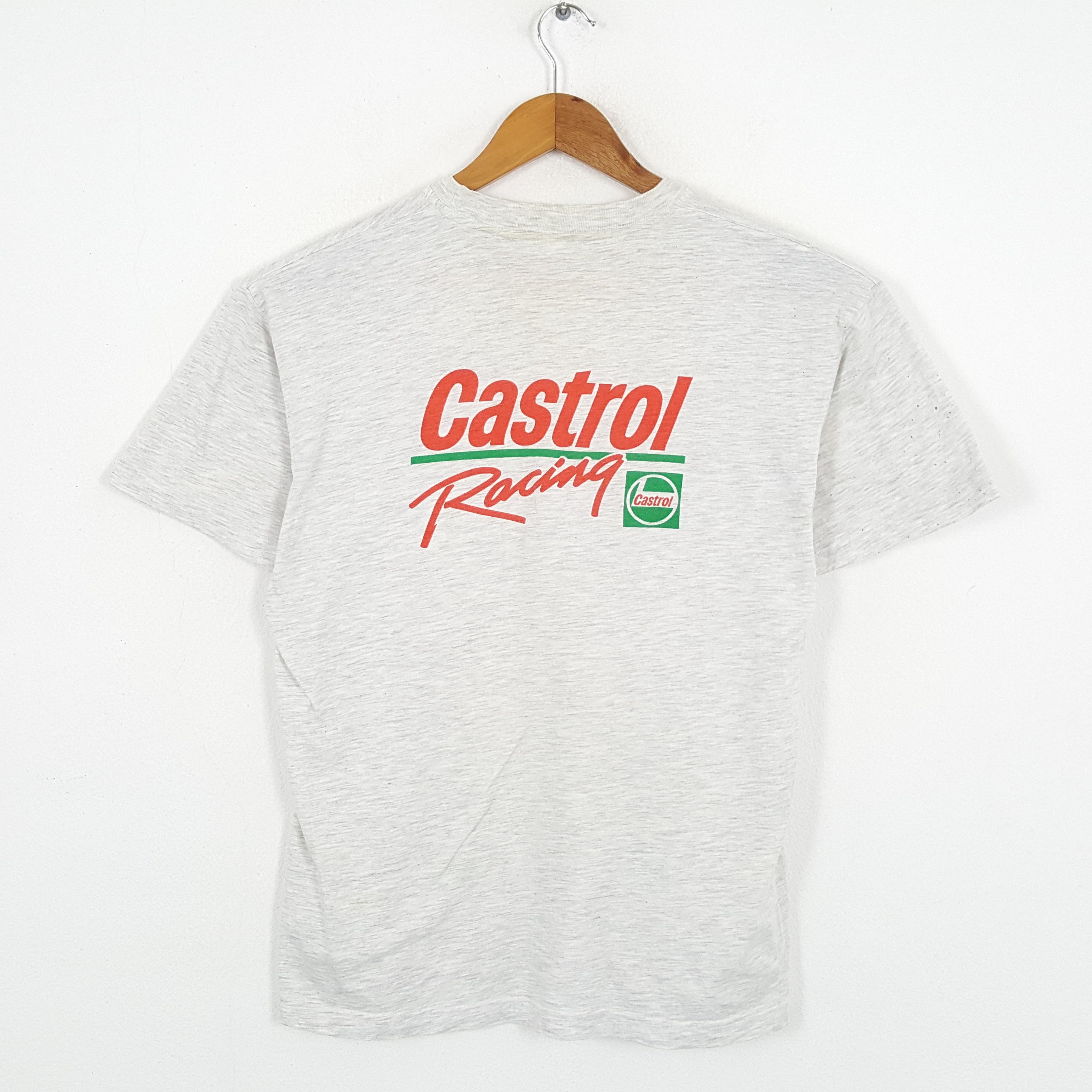 Vintage Vintage CASTROL RACING 100th ANNIVERSARY Oil Racing T-Shirt Size US L / EU 52-54 / 3 - 1 Thumbnail