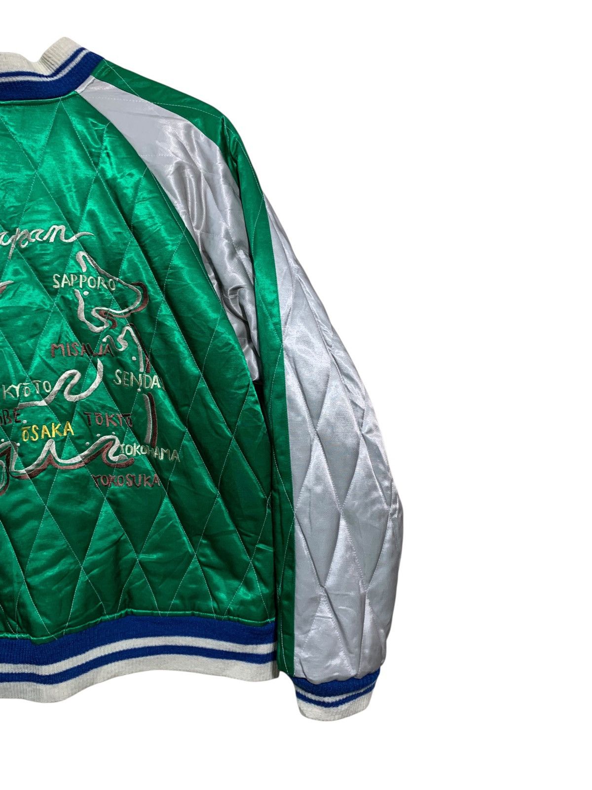Japanese Brand 🔥VTG SUKAJAN SOUVENIR JACKETS SATEEN/RAYON REVERSIBLE Size US M / EU 48-50 / 2 - 17 Thumbnail