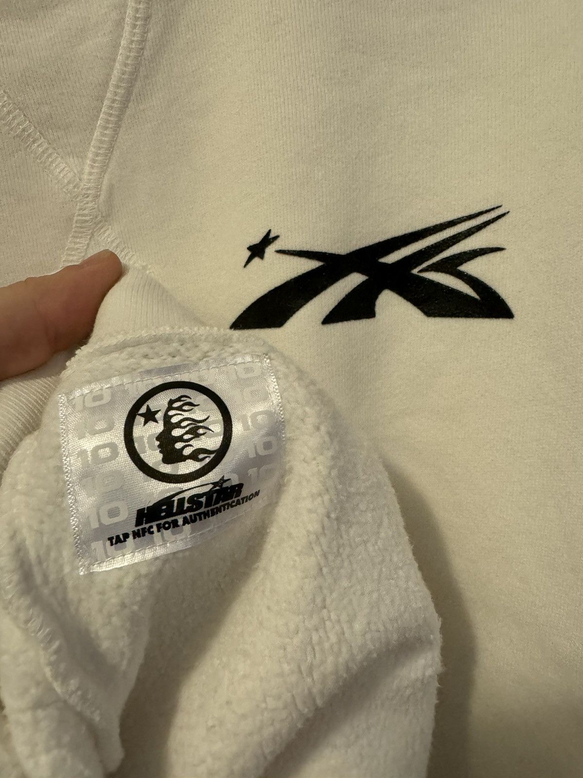 HELLSTAR Hellstar Sports Crewneck Sweatshirt White Large NEW | Grailed