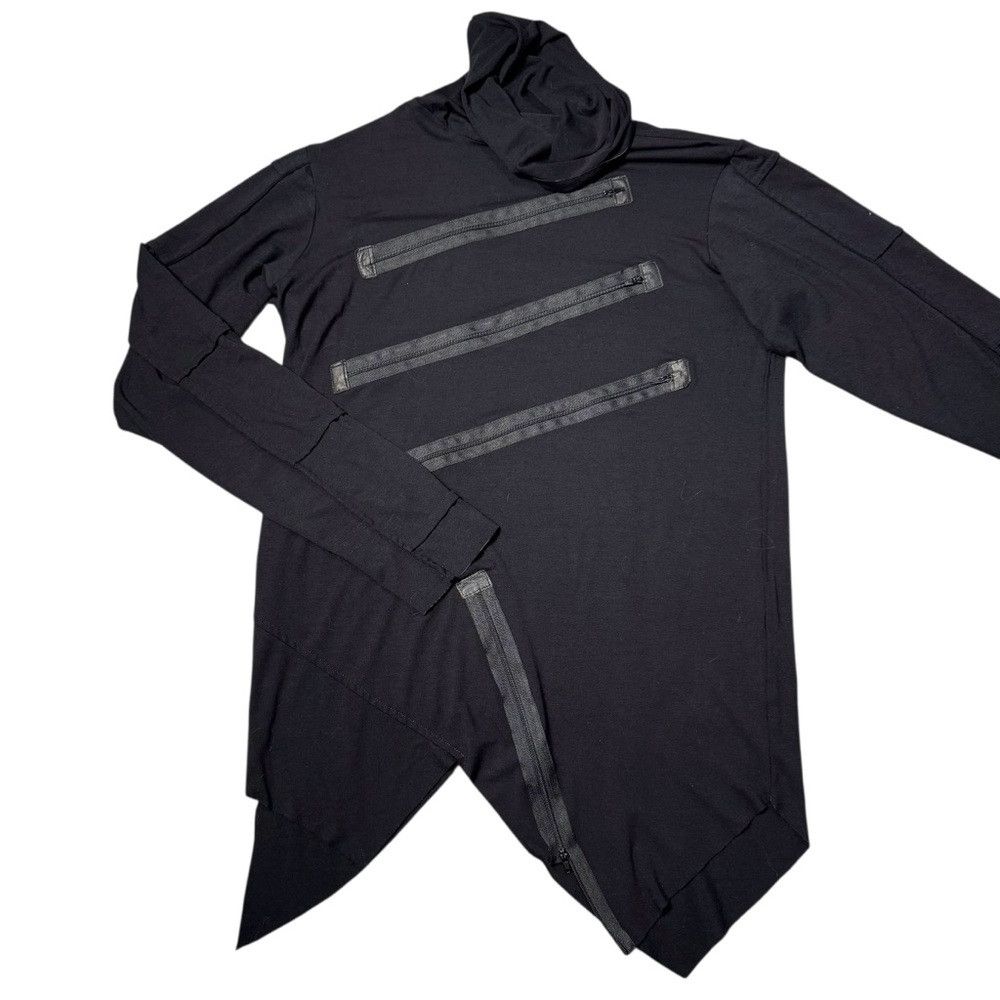 Other Mardana NYC Black High Neck Zip Details Tunic Size S Size S / US 4 / IT 40 - 5 Thumbnail