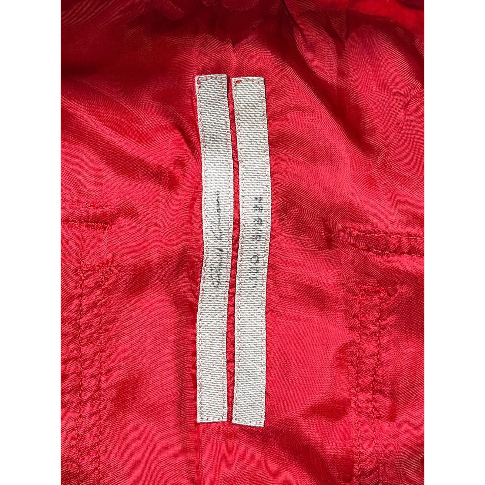 Rick Owens Rick Owens Red Drawstring Pants Size US 32 / EU 48 - 5 Thumbnail