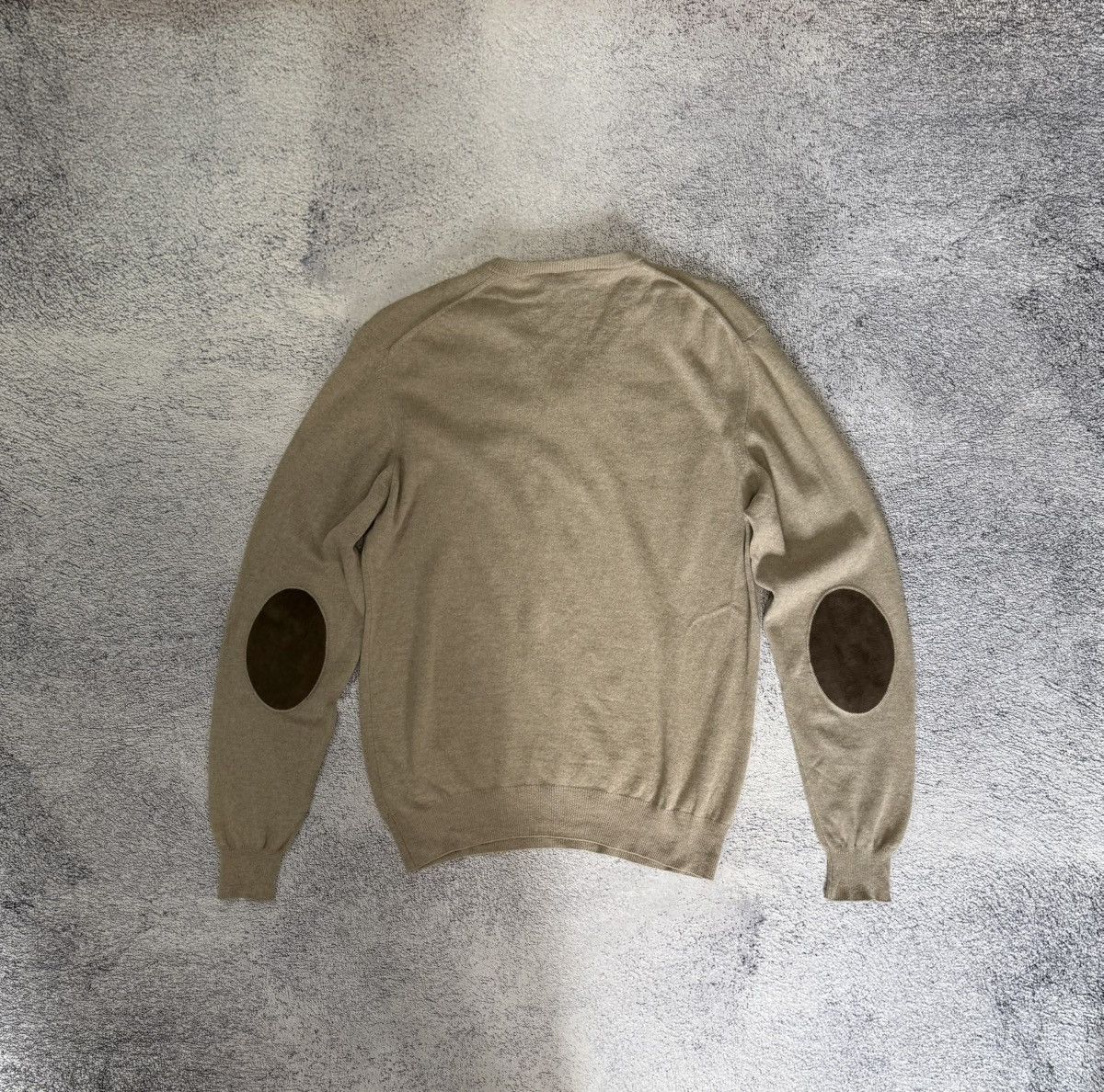 Hackett Hackett Merino Silk Cashmere Sweater Pullover M ElbowPatches Size US M / EU 48-50 / 2 - 4 Thumbnail