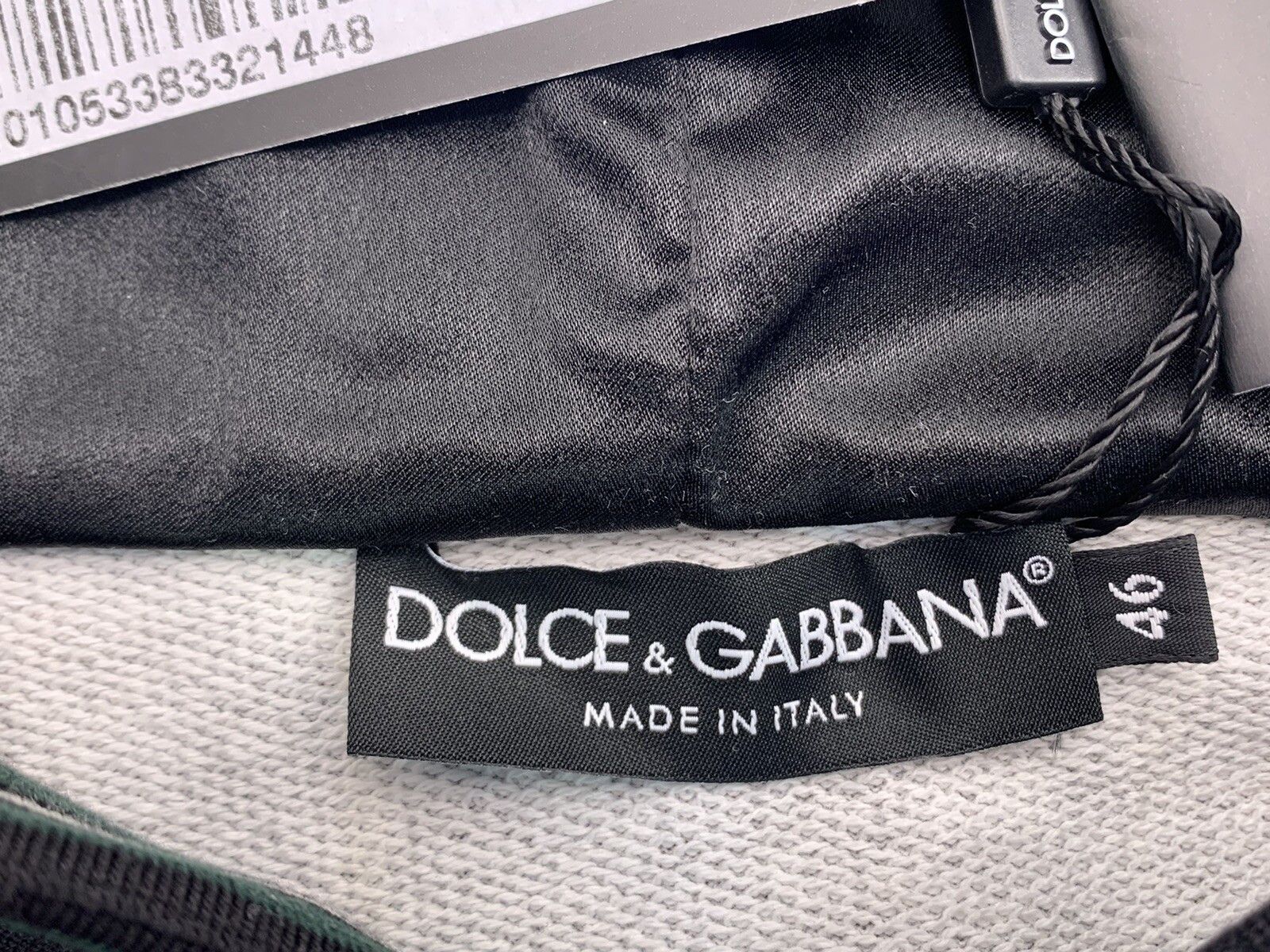 Dolce & Gabbana Size-46/S Dolce&Gabbana New Men's Sweatshirt Size US S / EU 44-46 / 1 - 9 Thumbnail