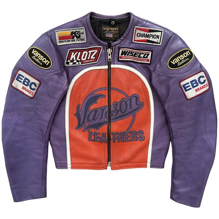 Vanson Leathers Vanson Leathers Motorcycle Racer Jacket | Grailed