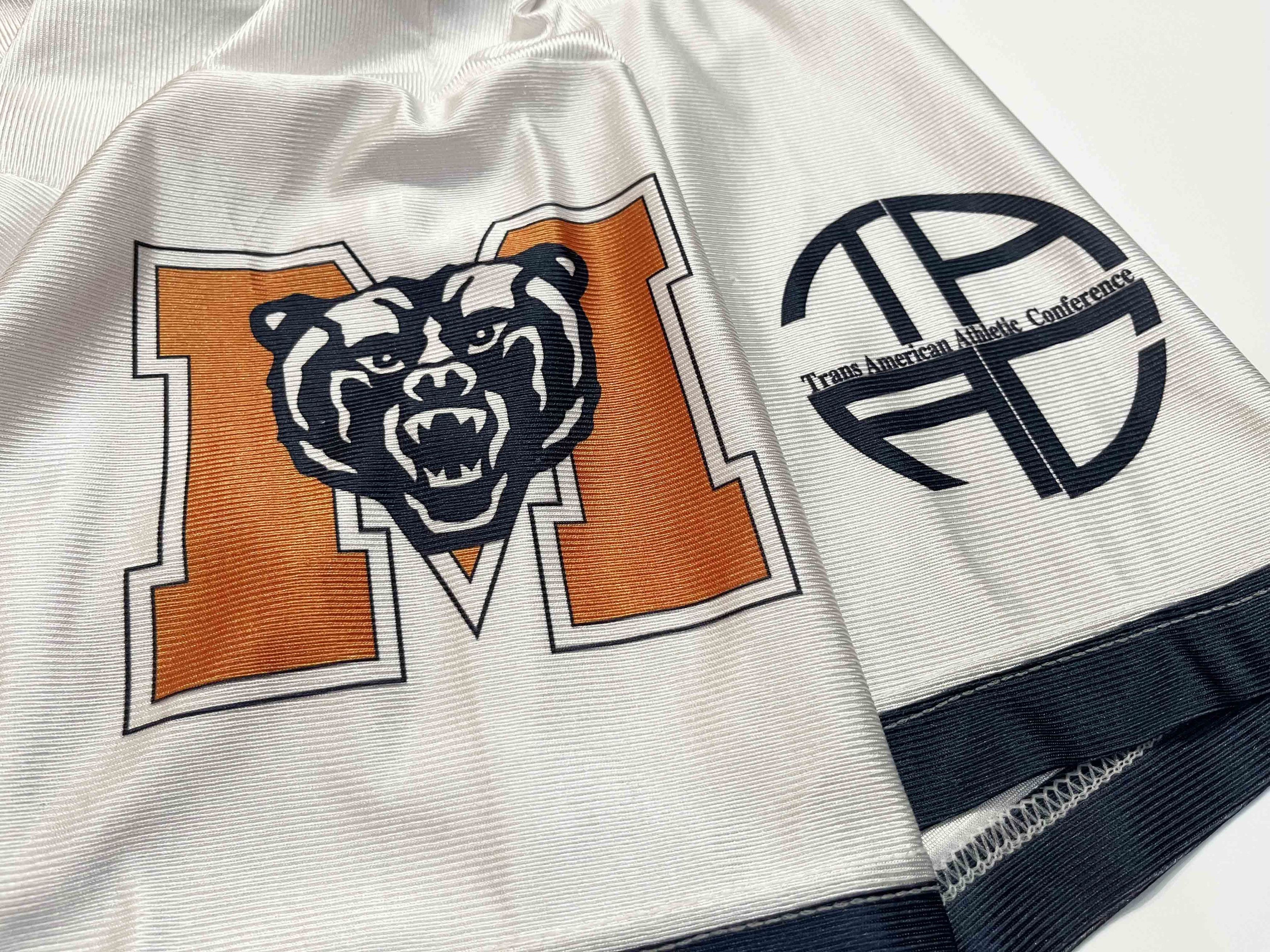 Vintage Vintage OT Sports Mercer Bears NCAA All Over Print Jersey Size US XXL / EU 58 / 5 - 7 Thumbnail